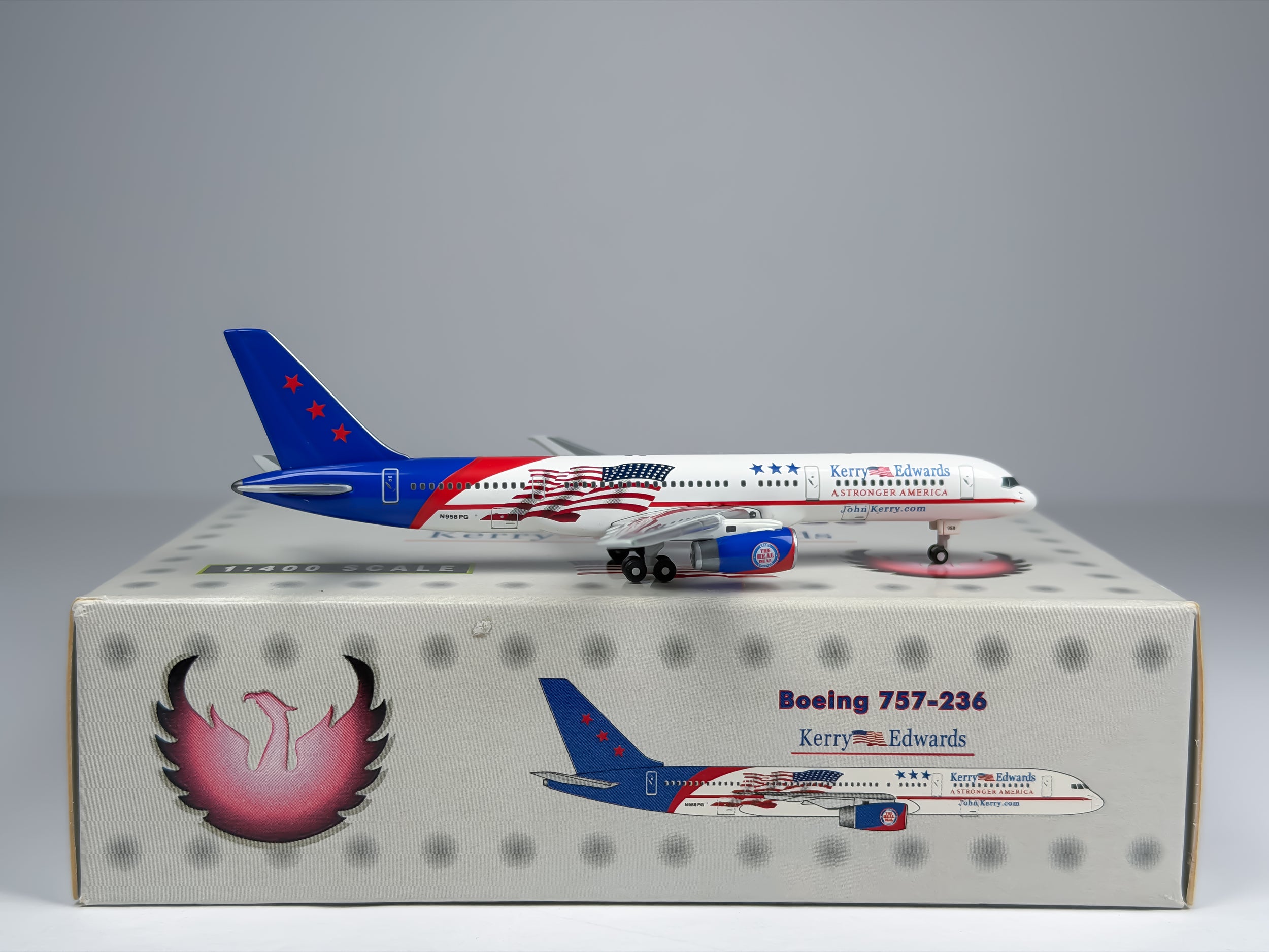 Trans Meridian Airlines Boeing 757-200 1:400 PH410016 N958PG (PH410016)