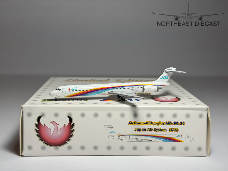 JAS Japan Air System McDonnell Douglas MD-90 1:400 Phoenix JA8063 (PH410020)