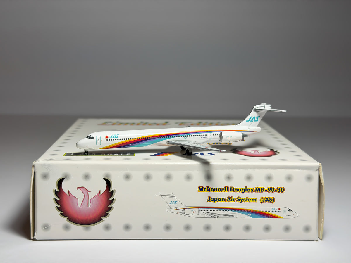 JAS Japan Air System McDonnell Douglas MD-90 1:400 Phoenix JA8063 (PH410020)