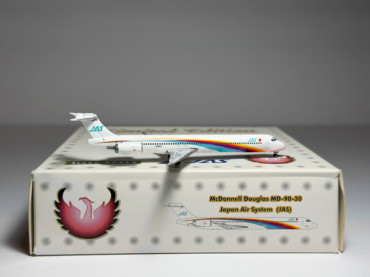 JAS Japan Air System McDonnell Douglas MD-90 1:400 Phoenix JA8063 (PH410020)