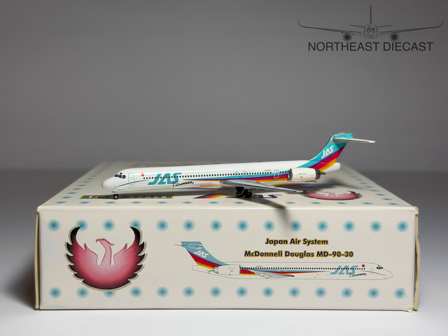JAS Japan Air System McDonnell Douglas MD-90 1:400 Phoenix JA8065 (PH410044)