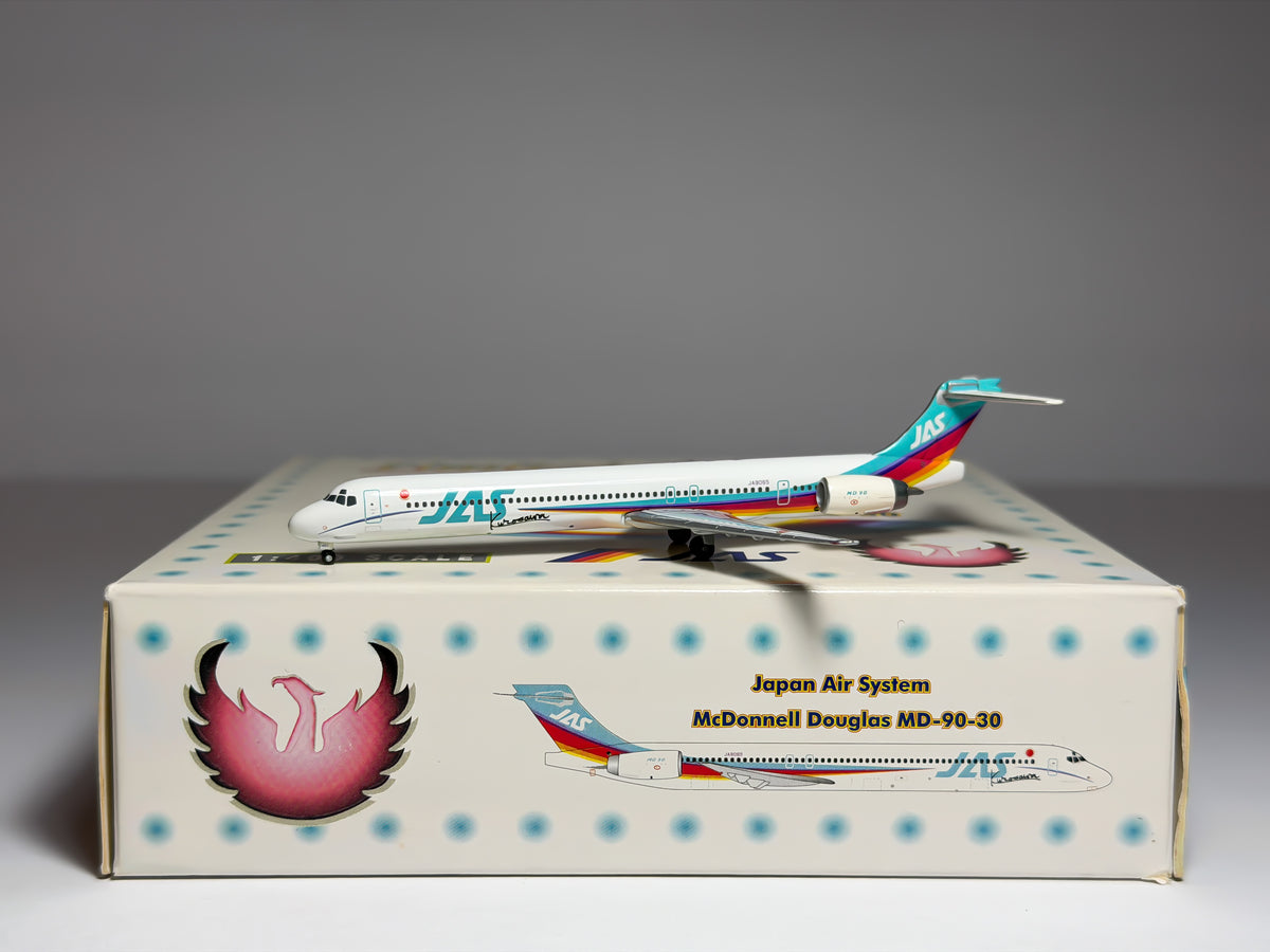 JAS Japan Air System McDonnell Douglas MD-90 1:400 Phoenix JA8065 (PH410044)