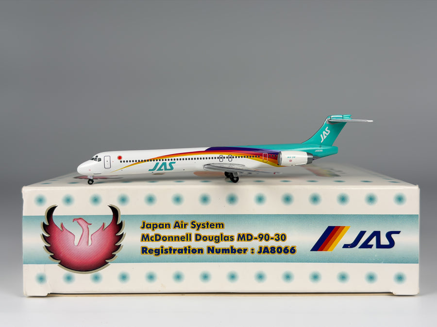 JAS Japan Air System McDonnell Douglas MD-90 1:400 Phoenix JA8066 (PH410045)