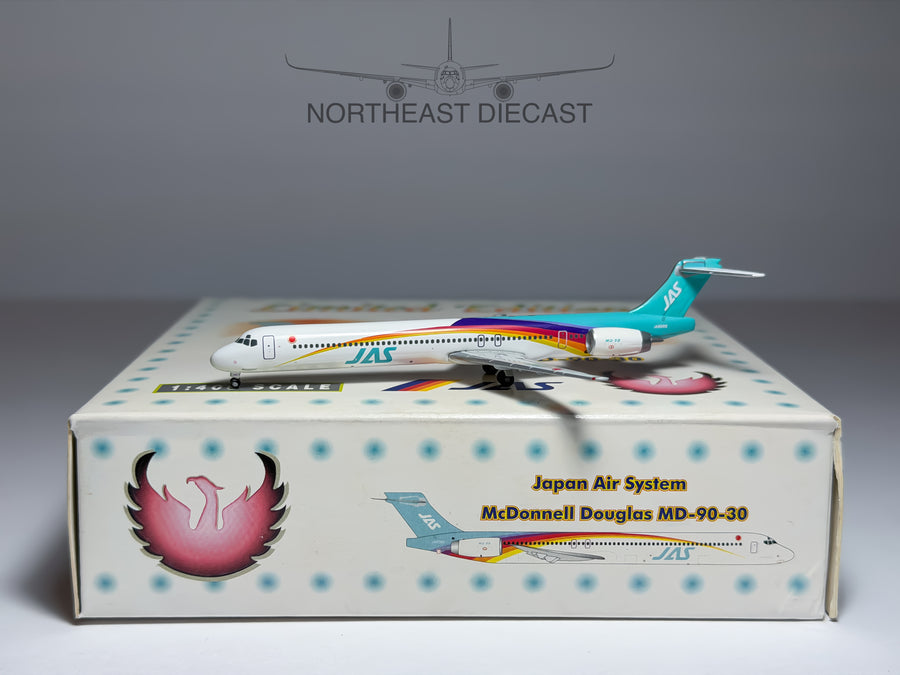 JAS Japan Air System McDonnell Douglas MD-90 1:400 Phoenix JA8066 (PH410045)
