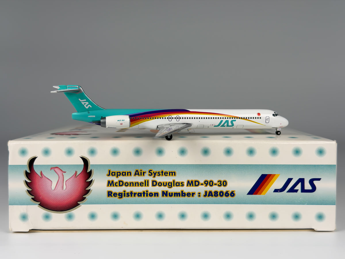 JAS Japan Air System McDonnell Douglas MD-90 1:400 Phoenix JA8066 (PH410045)