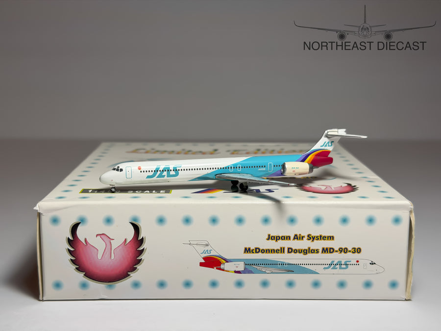 JAS Japan Air System McDonnell Douglas MD-90 1:400 Phoenix JA8069 (PH410046)