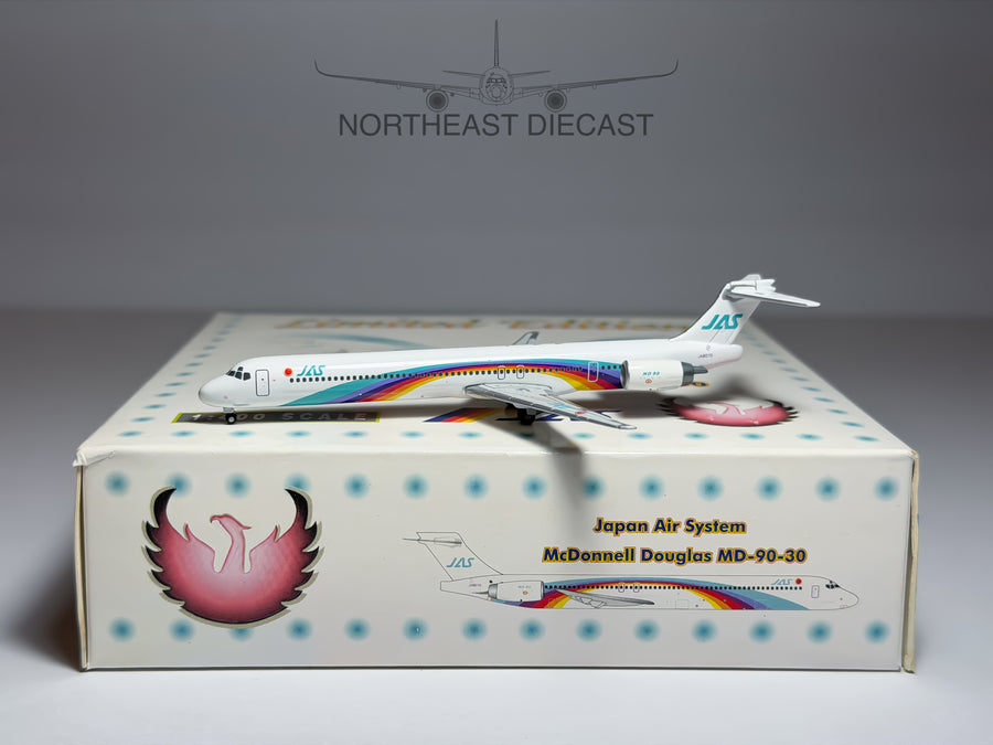 JAS Japan Air System McDonnell Douglas MD-90 1:400 Phoenix JA8070 (PH410047)