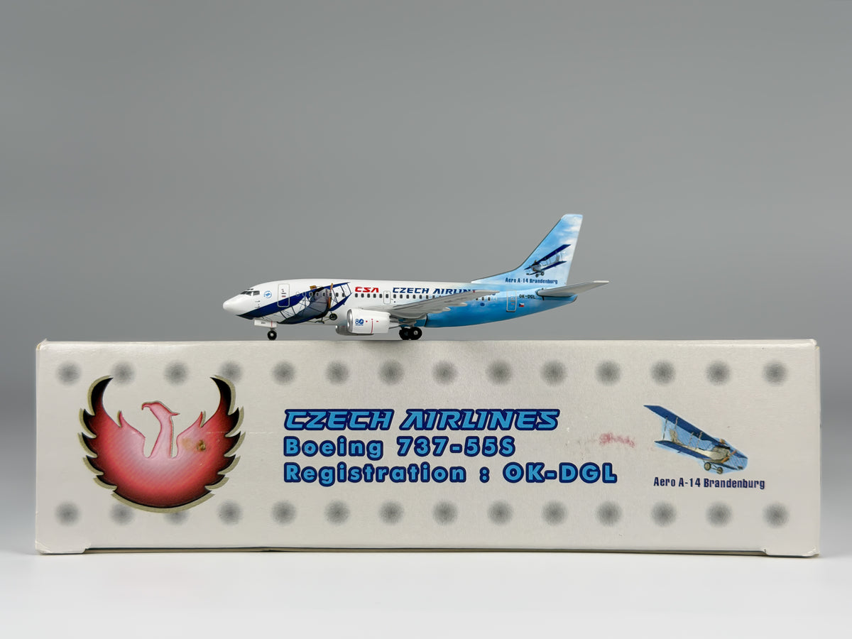 Czech Airlines Boeing 737-500 1:400 Phoenix OK-DGL (PH410066)