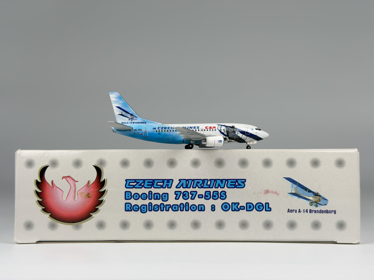 Czech Airlines Boeing 737-500 1:400 Phoenix OK-DGL (PH410066)