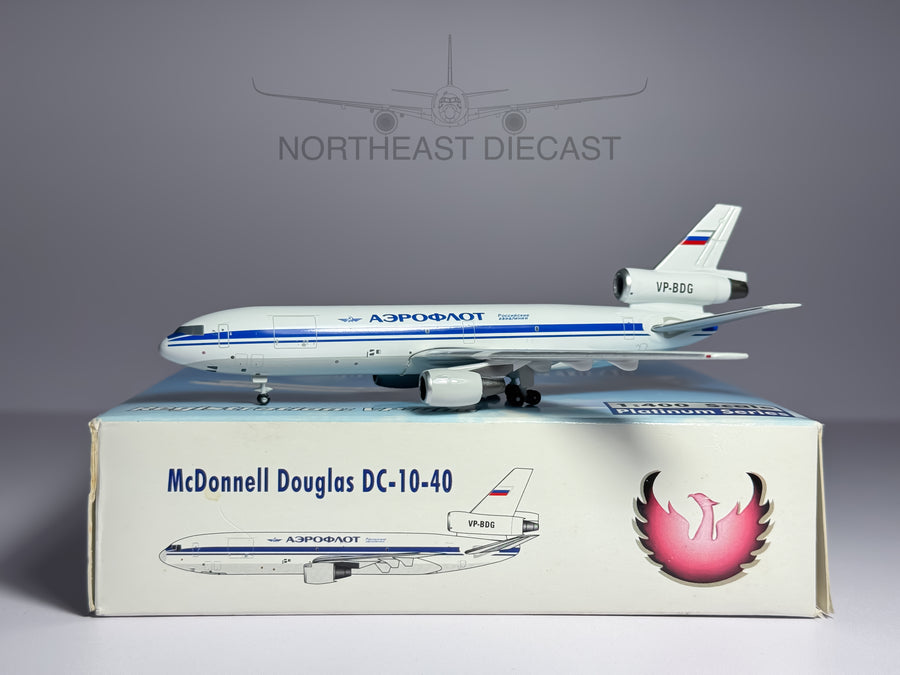 Aeroflot McDonnell Douglas DC-10-40F 1:400 Phoenix VP-BDG (PH410146)