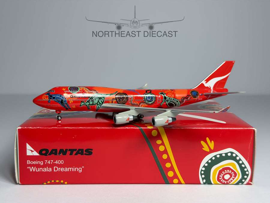 Qantas Airways Boeing 747-400 1:400 Phoenix VH-OEJ (PH410176)