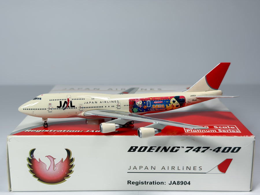 Japan Airlines (JAL) Boeing 747-400 1:400 Phoenix Models JA8904 (PH410191)