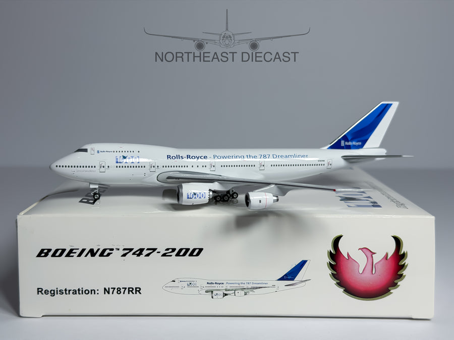 Rolls Royce Boeing 747-200 1:400 Phoenix N787RR (PH410212)