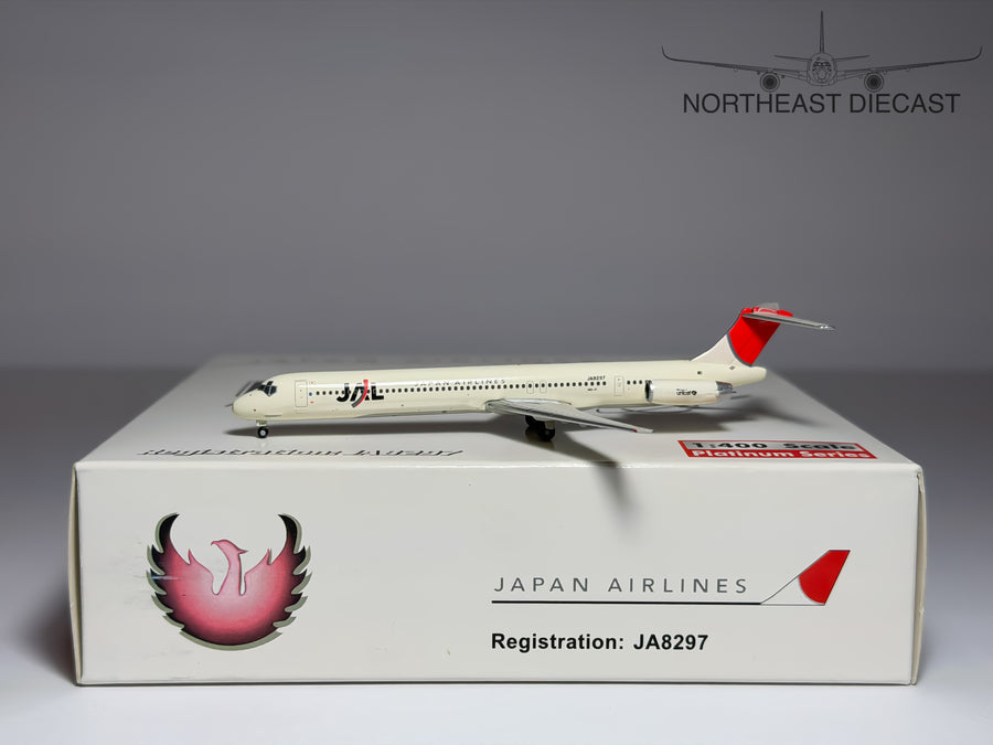 JAL Japan Airlines McDonnell Douglas MD-81 1:400 Phoenix JA8297 (PH410215)