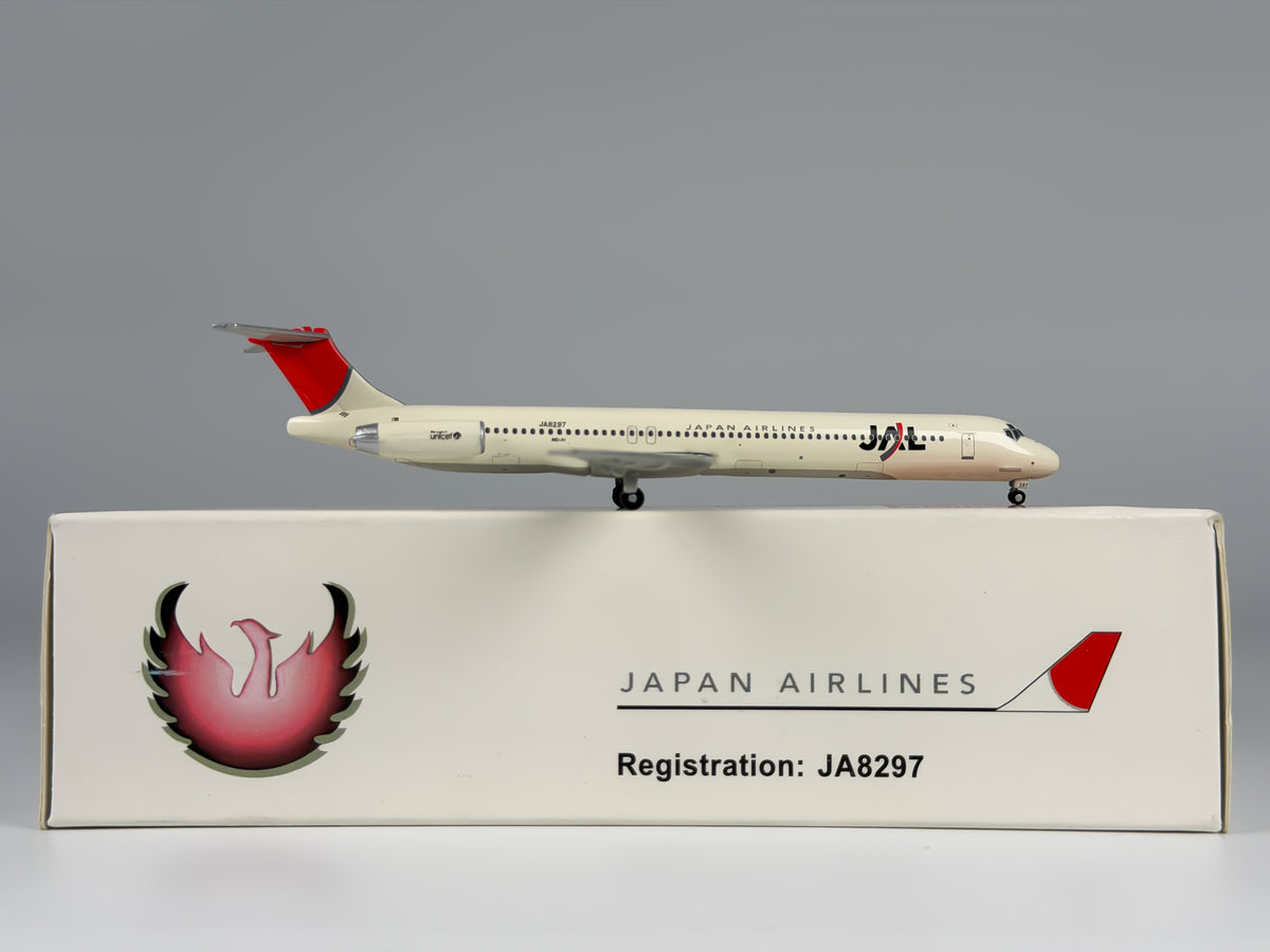 JAL Japan Airlines McDonnell Douglas MD-81 1:400 Phoenix JA8297 (PH410215)