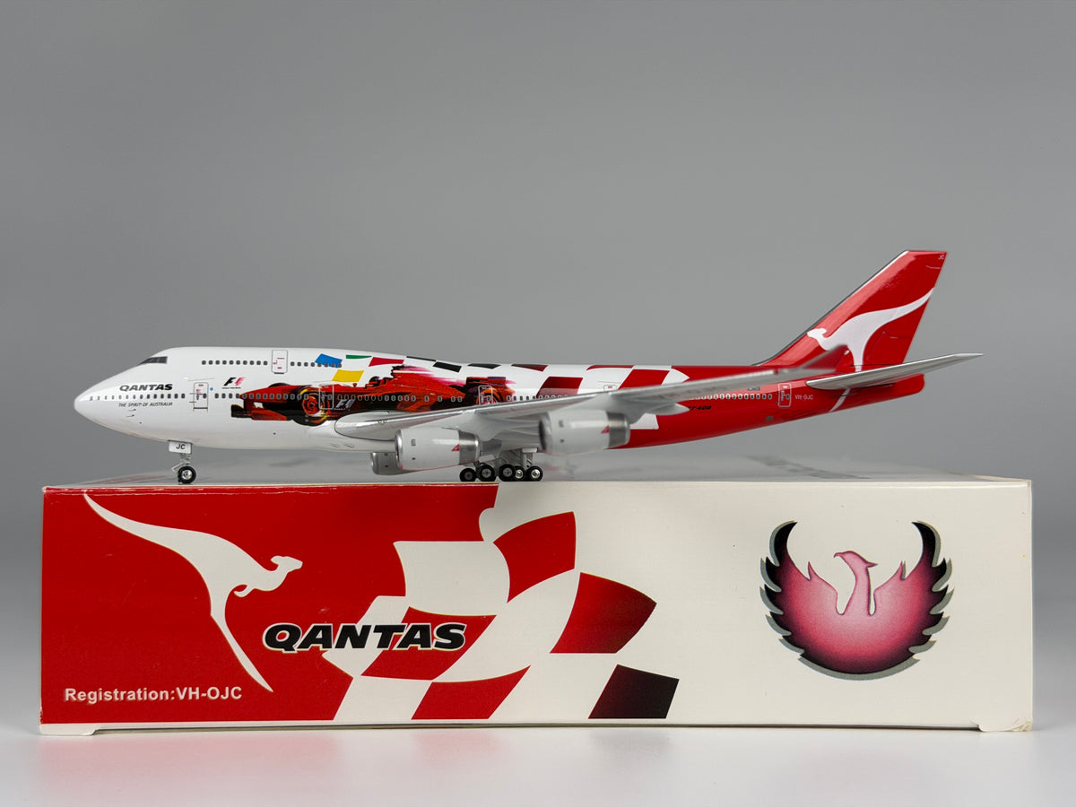 Qantas Airways Boeing 747-400 1:400 Phoenix VH-OJC (PH410223)
