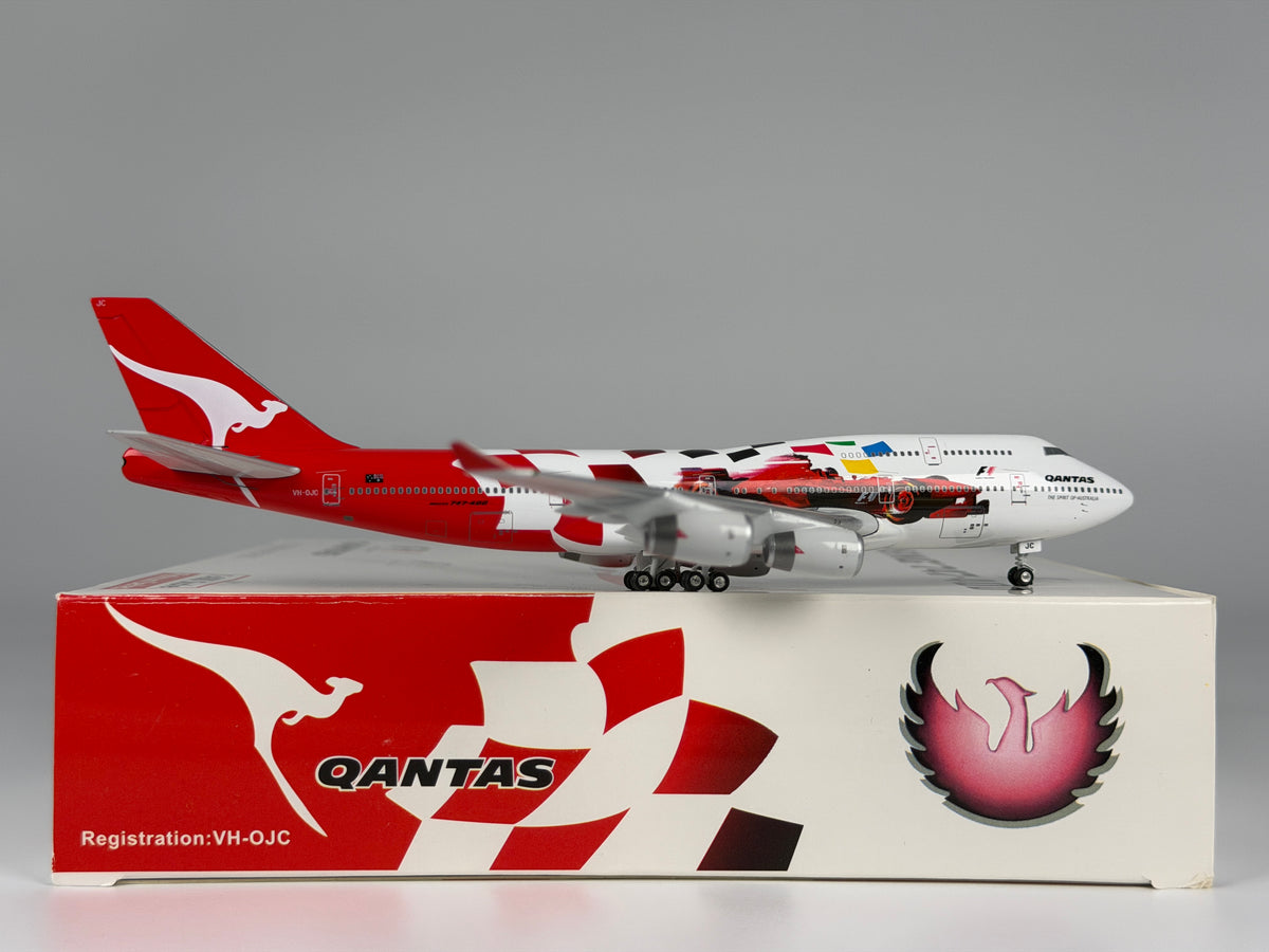 Qantas Airways Boeing 747-400 1:400 Phoenix VH-OJC (PH410223)