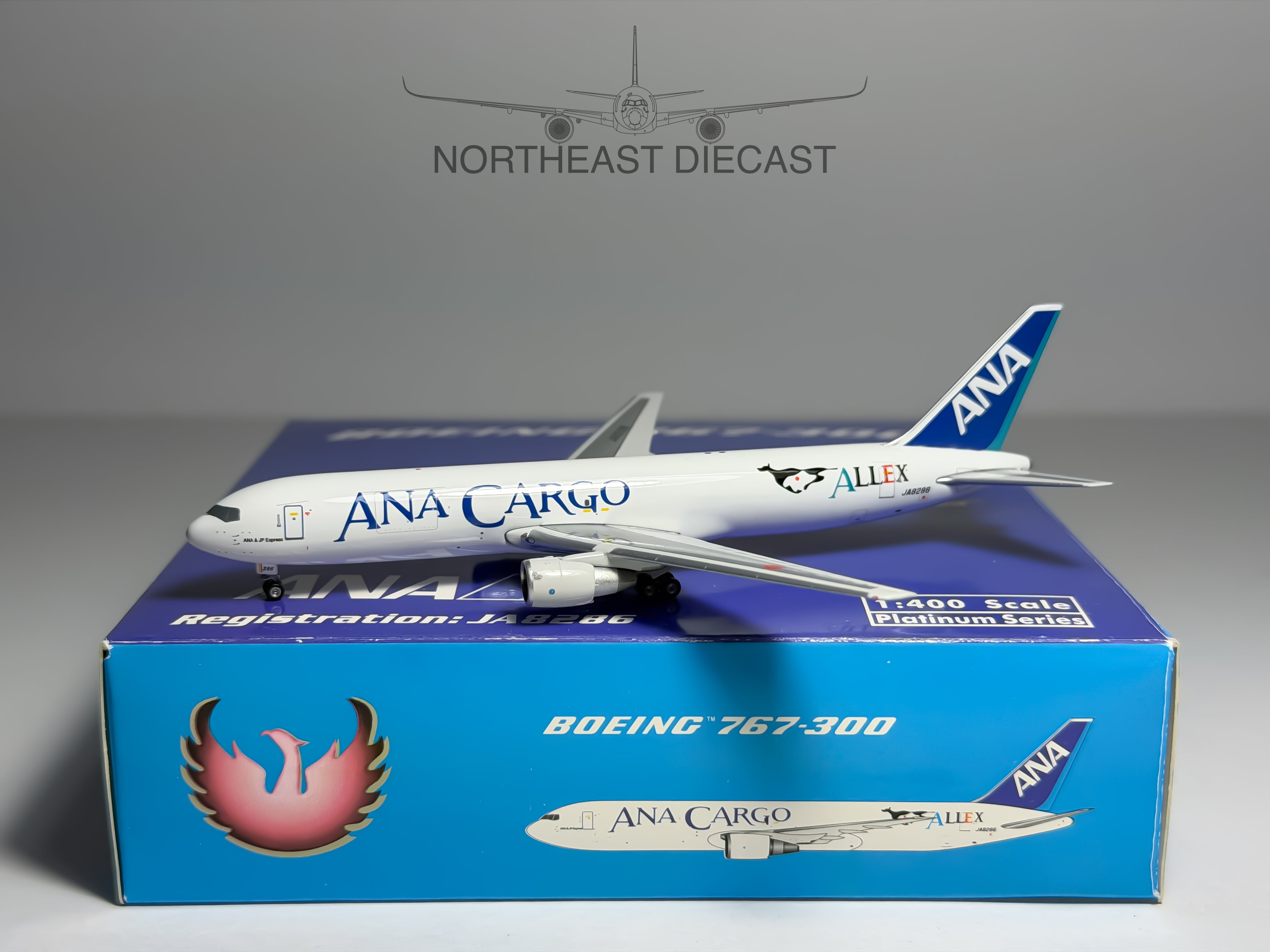 ANA Cargo Boeing 767-300 1:400 Phoenix JA8286 (PH410244)