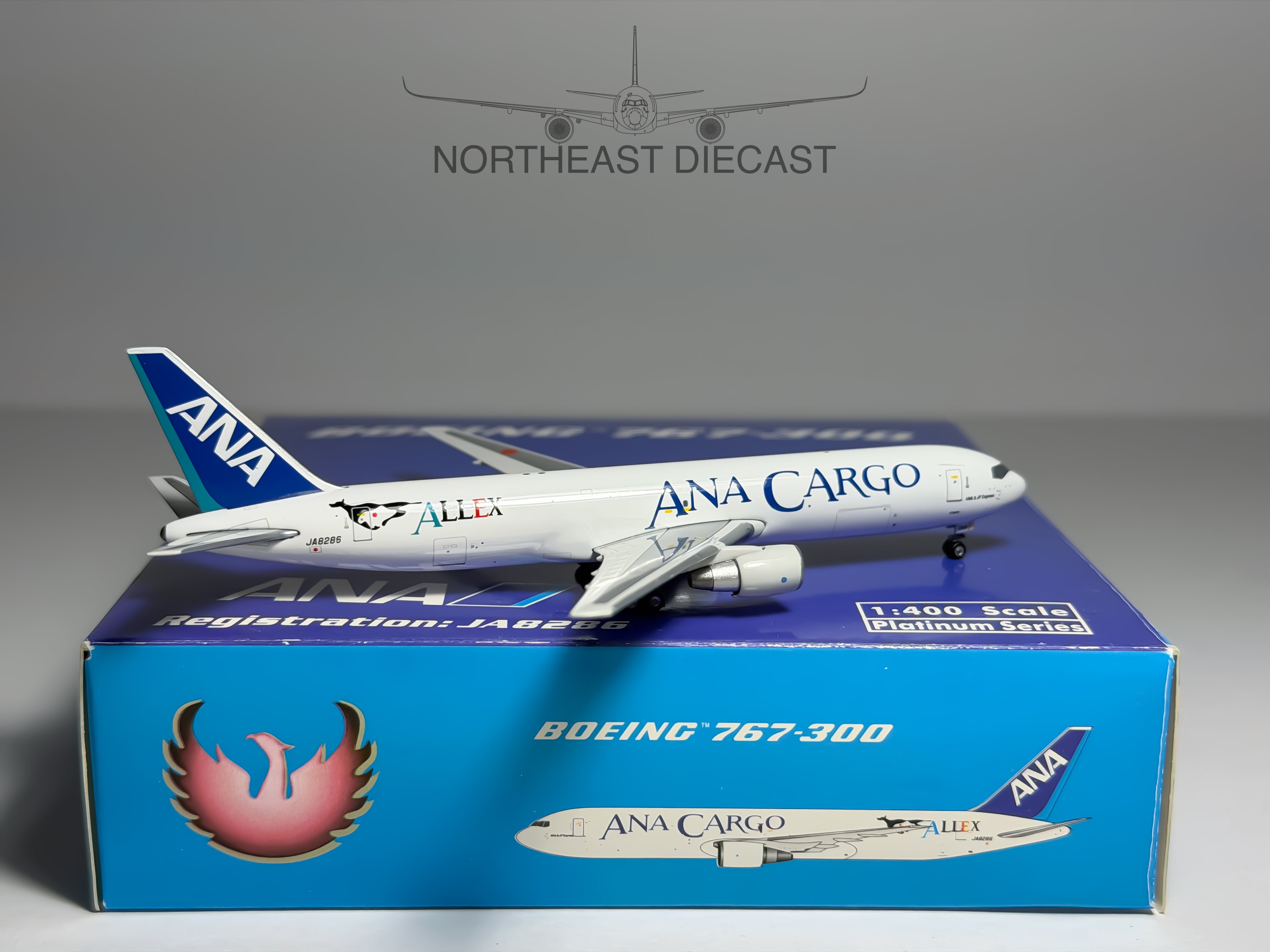 ANA Cargo Boeing 767-300 1:400 Phoenix JA8286 (PH410244)
