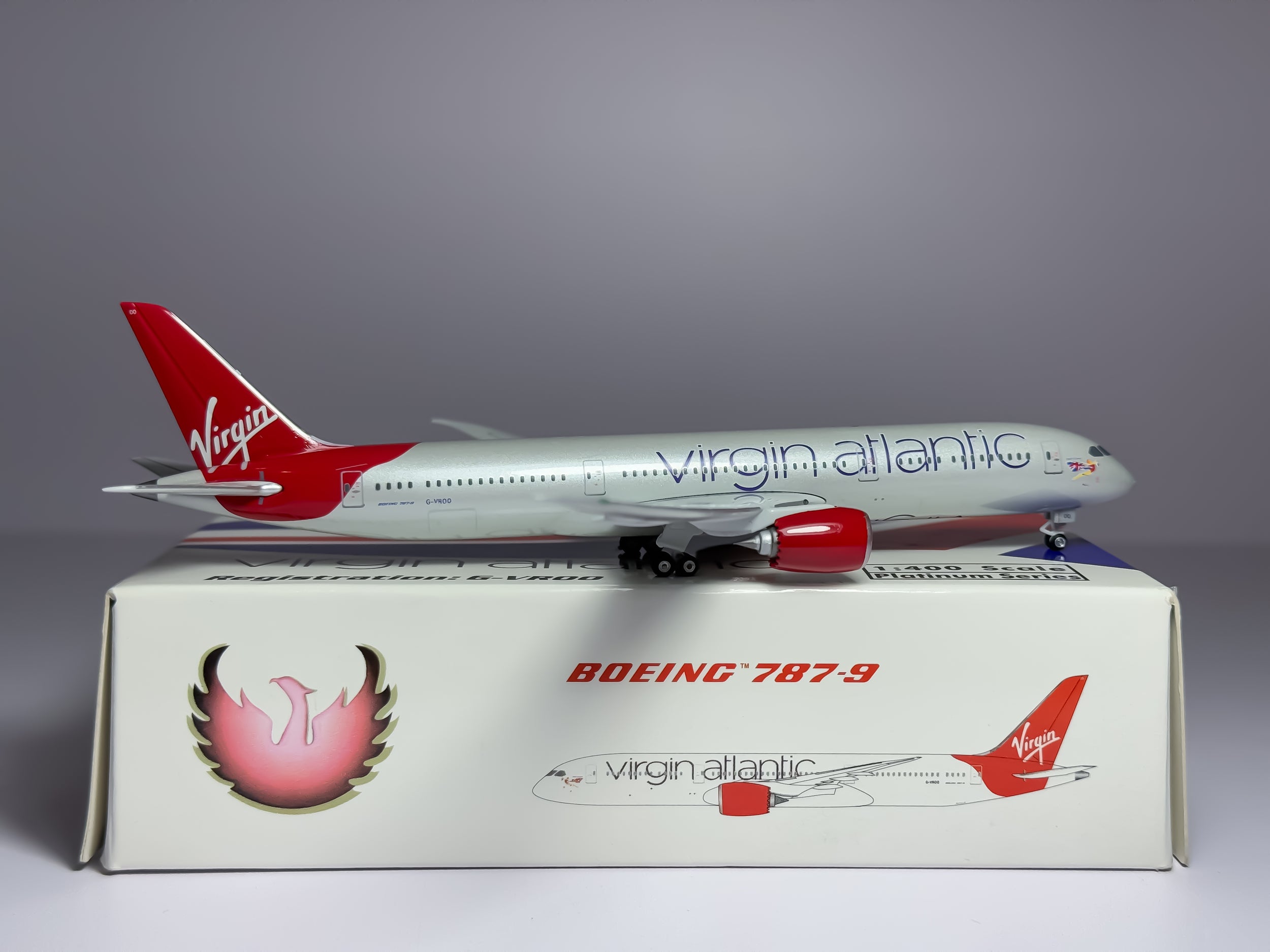 Virgin Atlantic Boeing 787-9 1:400 Phoenix G-VROO (PH410454)
