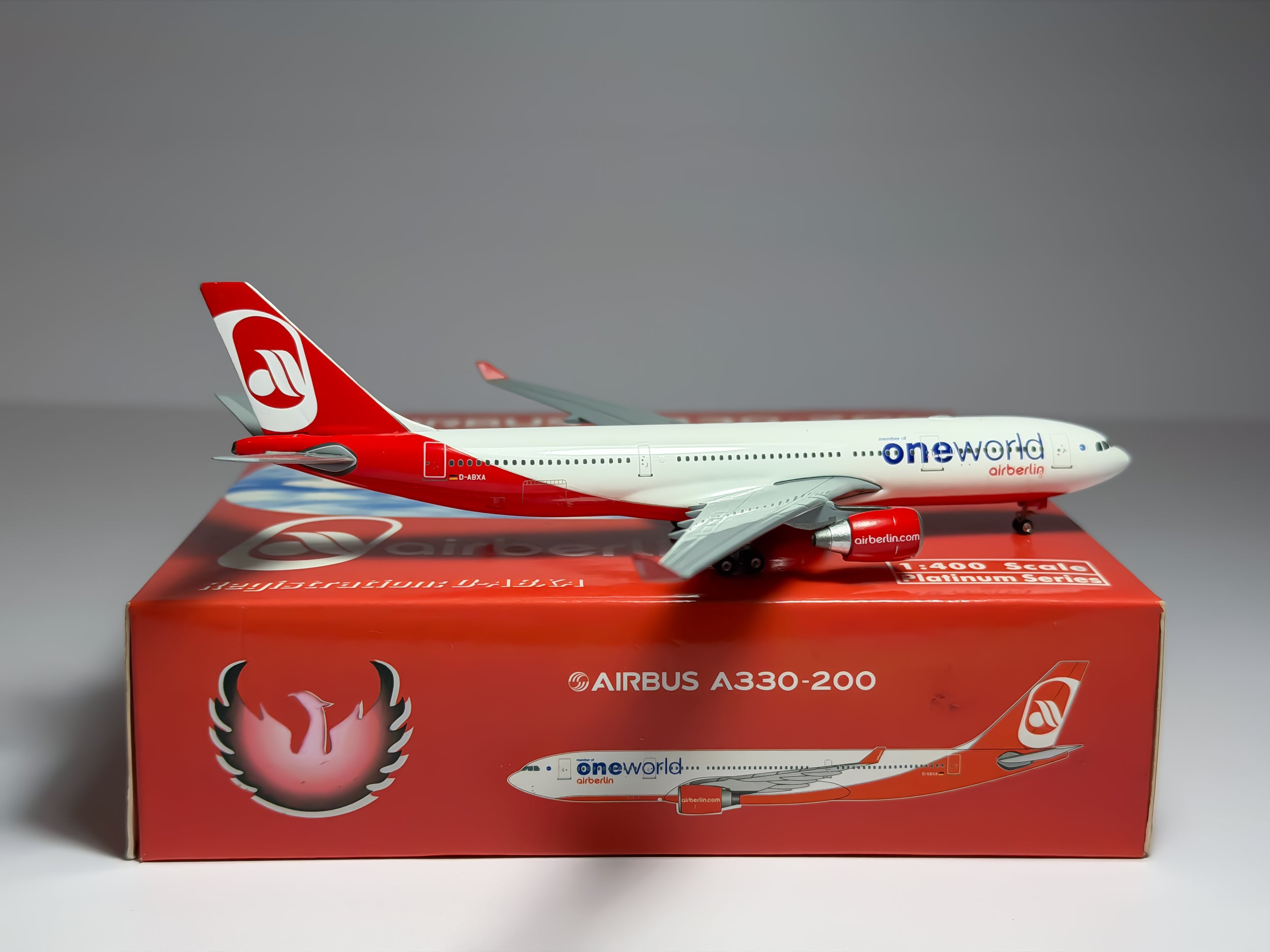Air Berlin Airbus A330-200 1:400 Phoenix D-ABXA (PH410615)