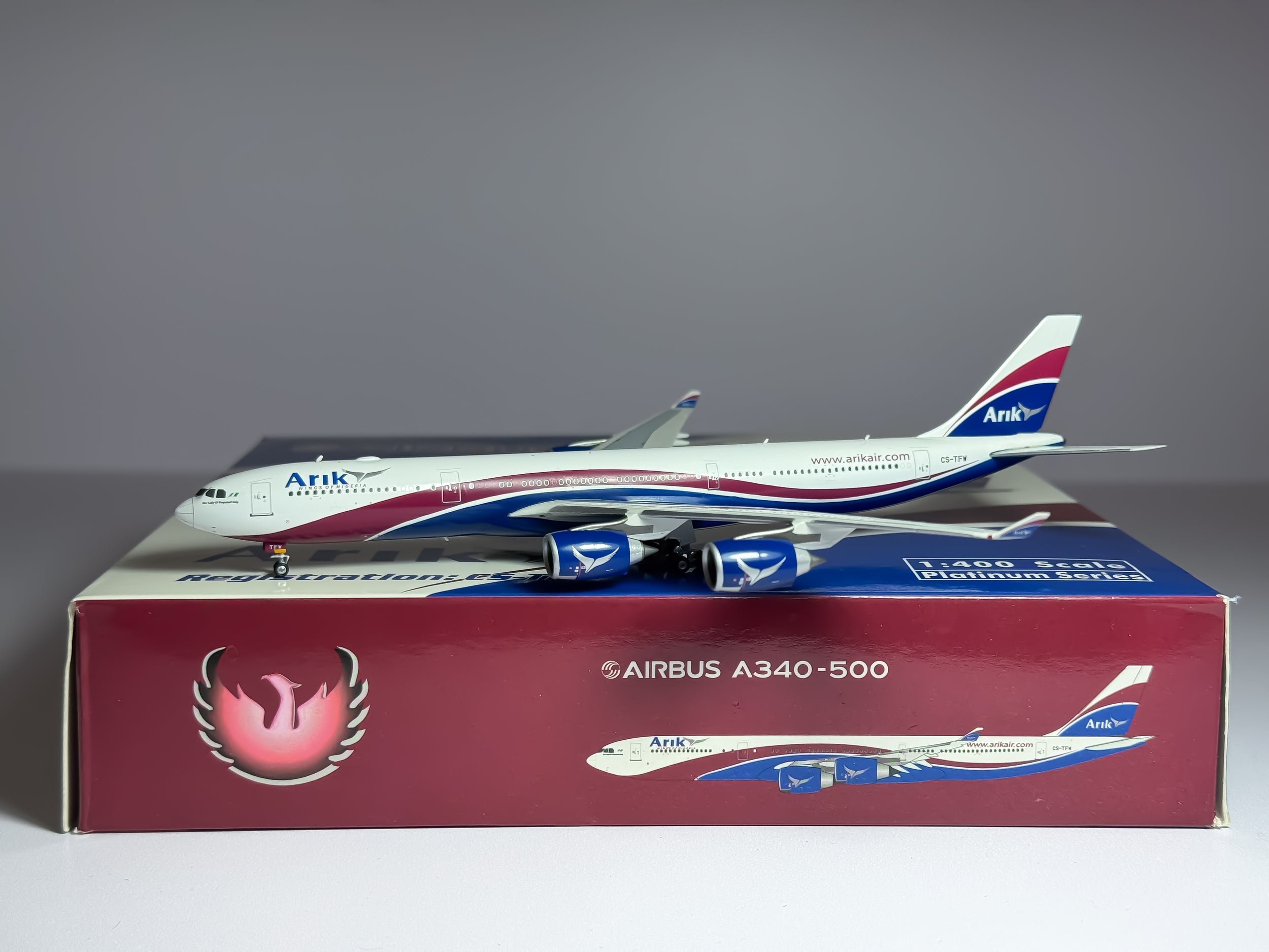 Ariik Air Airbus A340-500 1:400 Phoenix CS-TFW (PH410701)