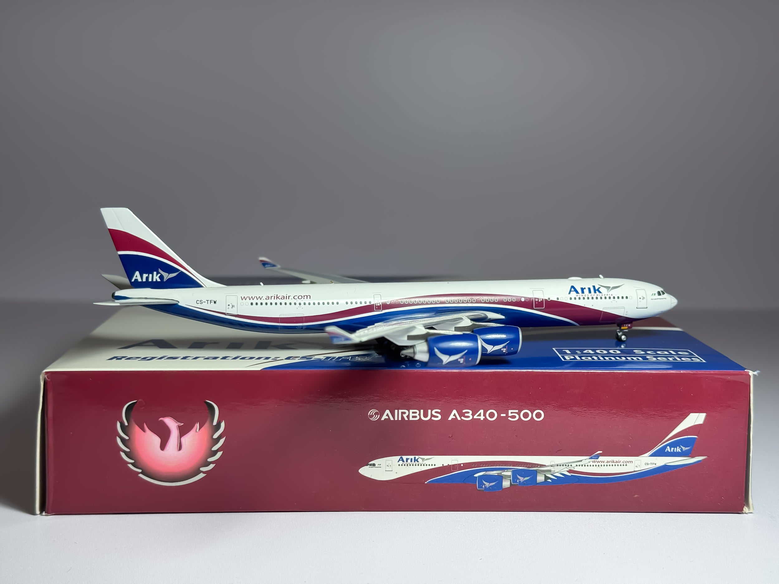 Ariik Air Airbus A340-500 1:400 Phoenix CS-TFW (PH410701)