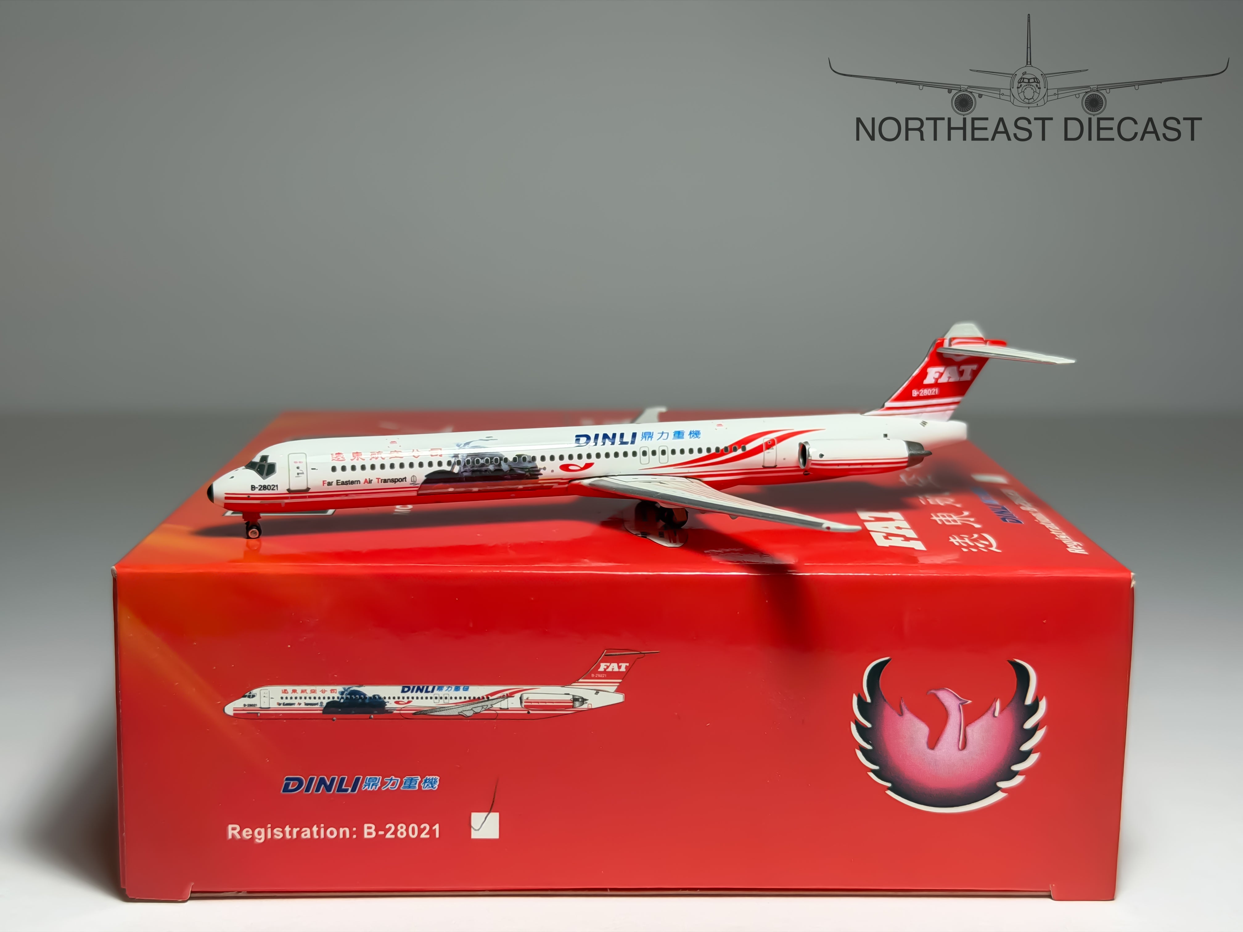 Far Eastern Air Transport McDonnell Douglas MD-82 1:400 Phoenix B-28021 (PH410932)