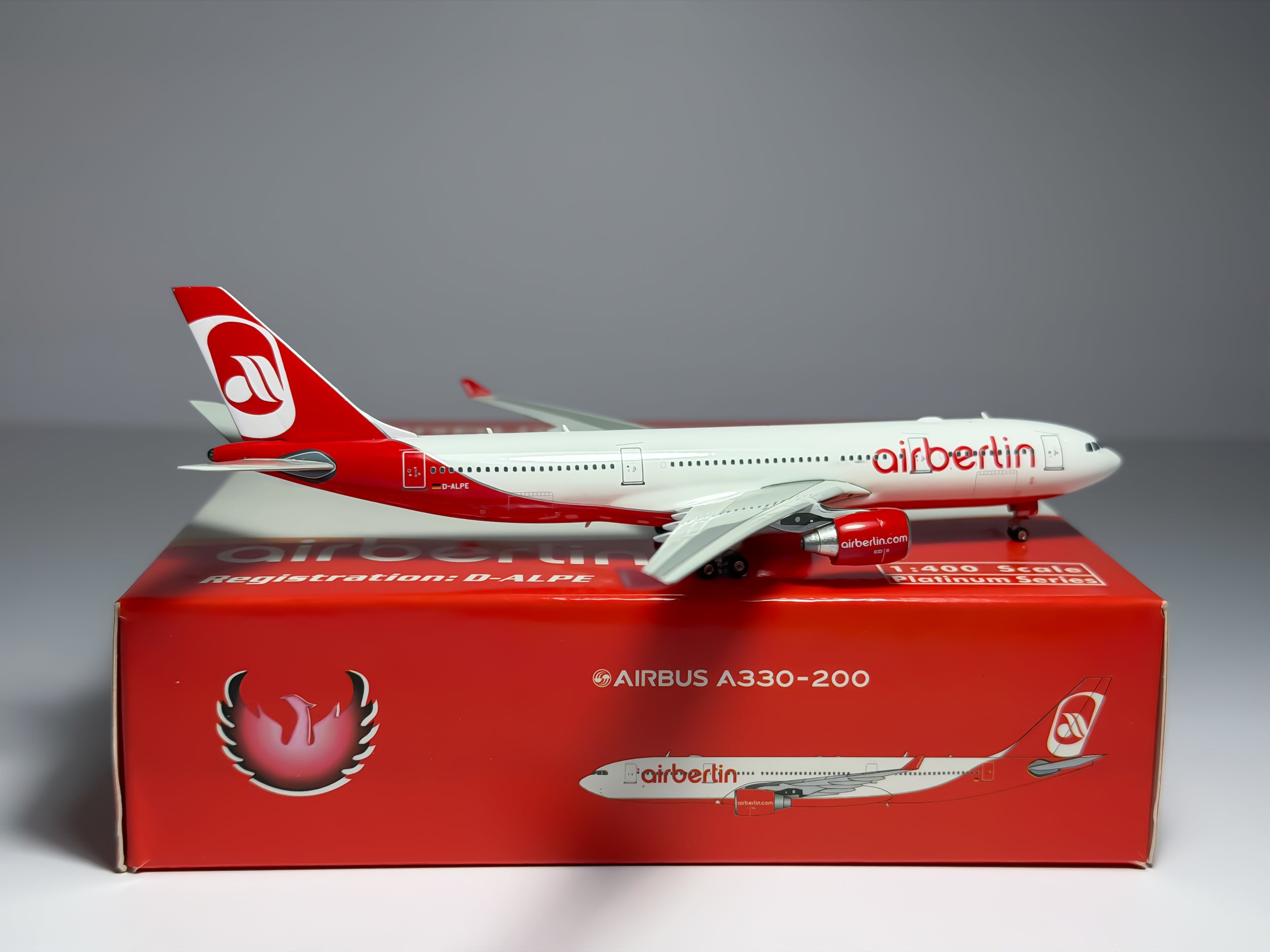 Air Berlin Airbus A330-200 1:400 Phoenix D-ALPE (PH411143)