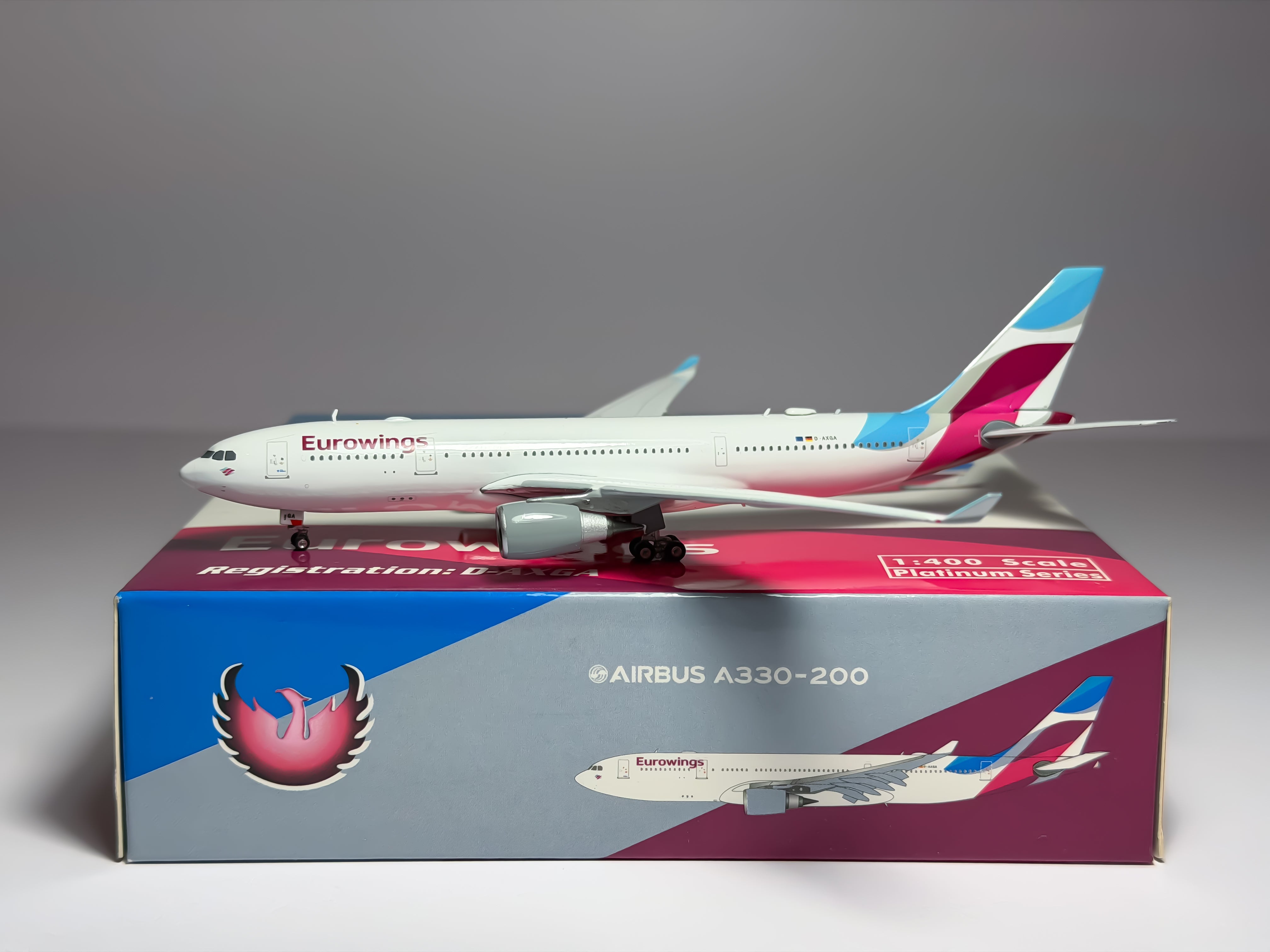 Eurowings Airbus A330-200 1:400 Phoenix D-AXGA (PH411200)