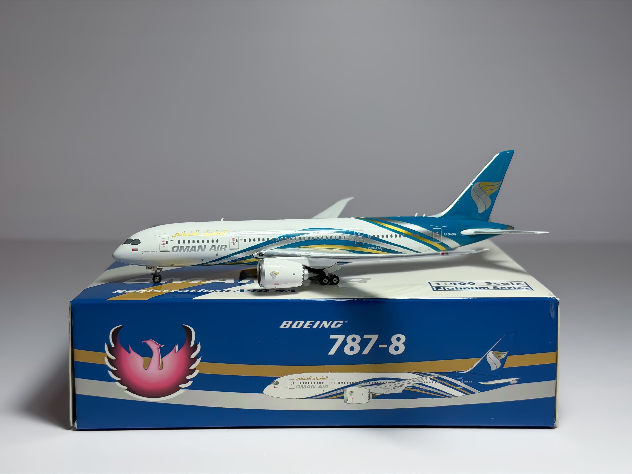 Oman Air Boeing 787-8 1:400 Phoenix A4O-SA (PH411208)
