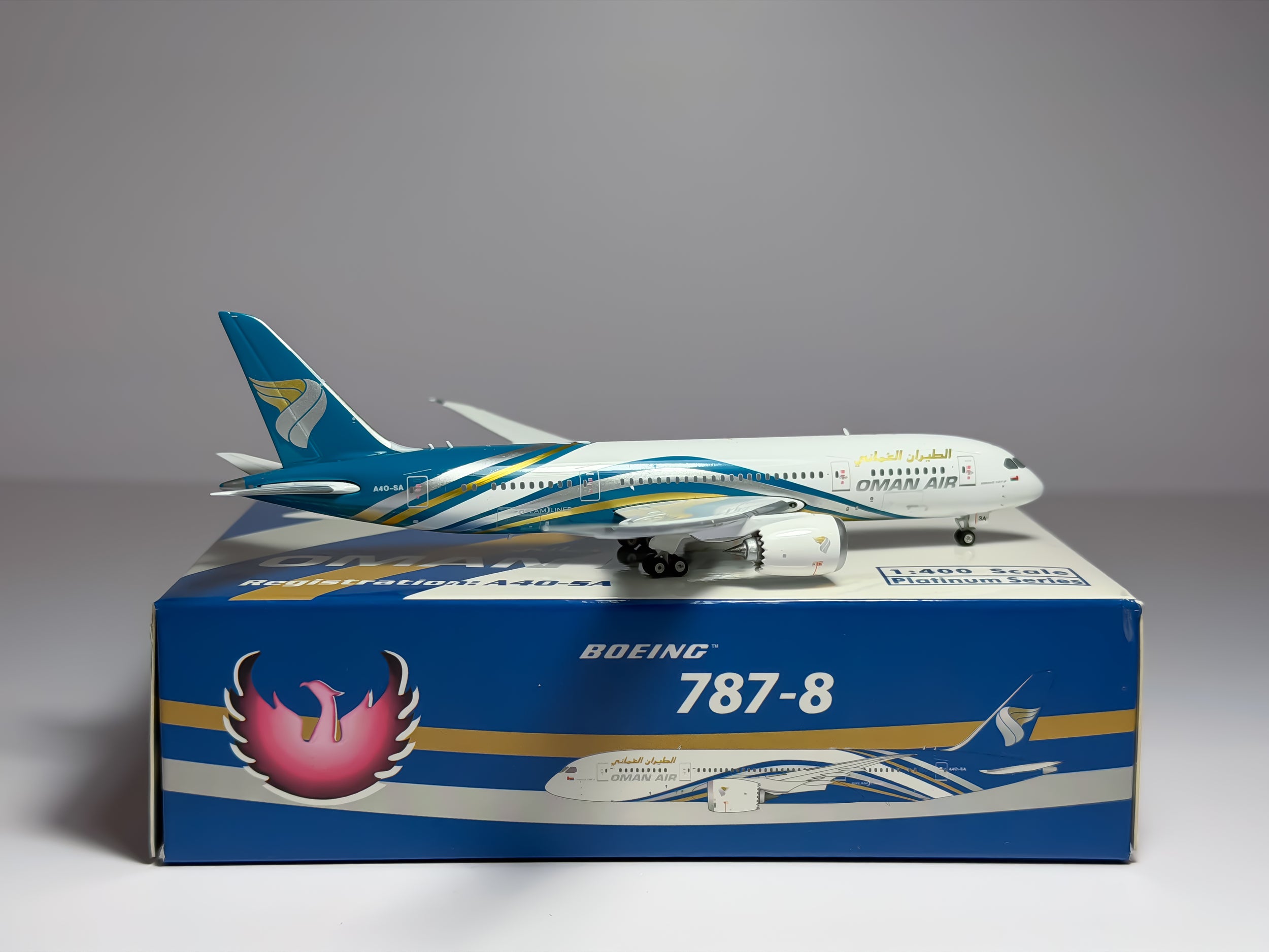 Oman Air Boeing 787-8 1:400 Phoenix A4O-SA (PH411208)