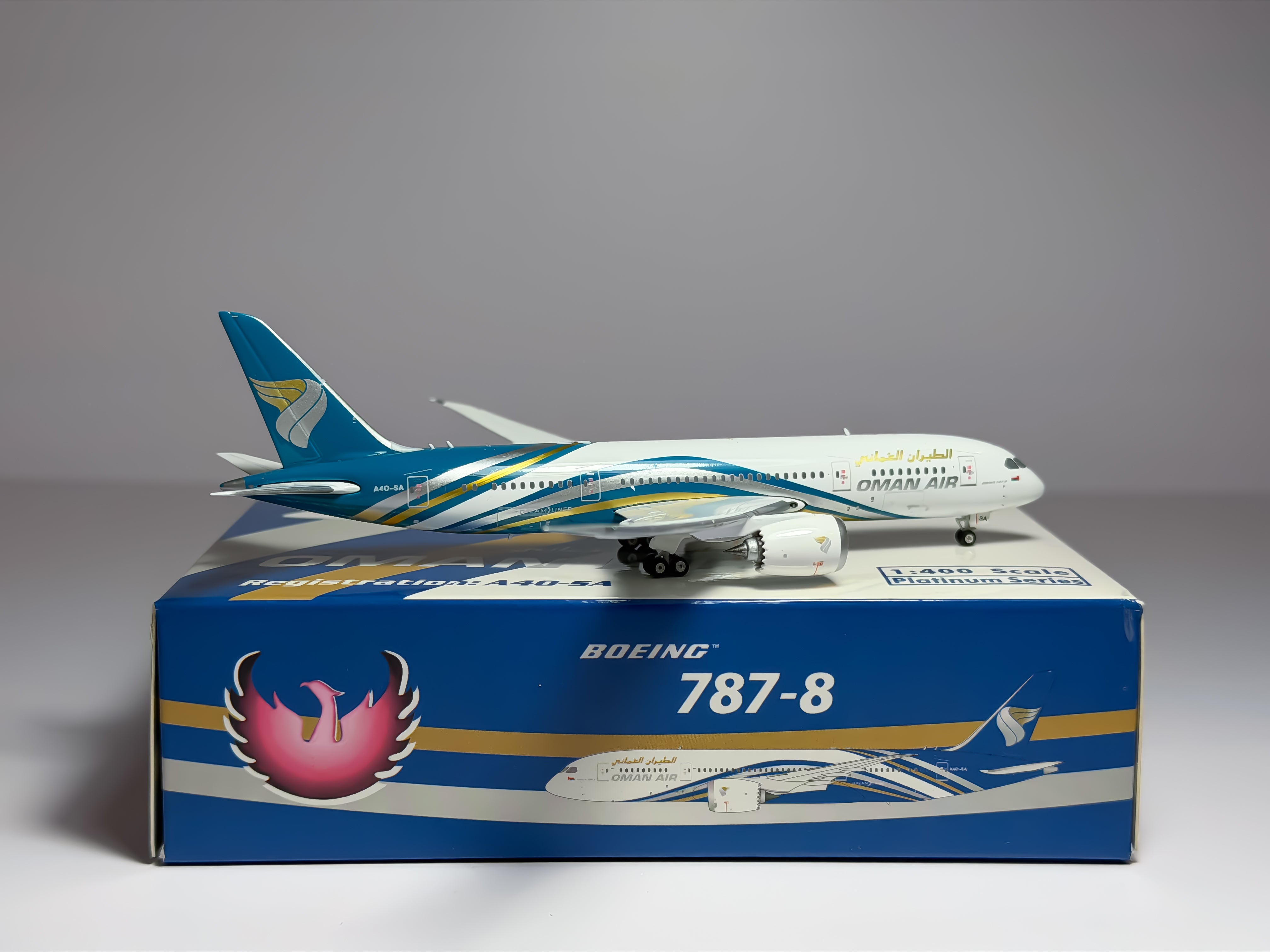 Oman Air Boeing 787-8 1:400 Phoenix A4O-SA (PH411208)