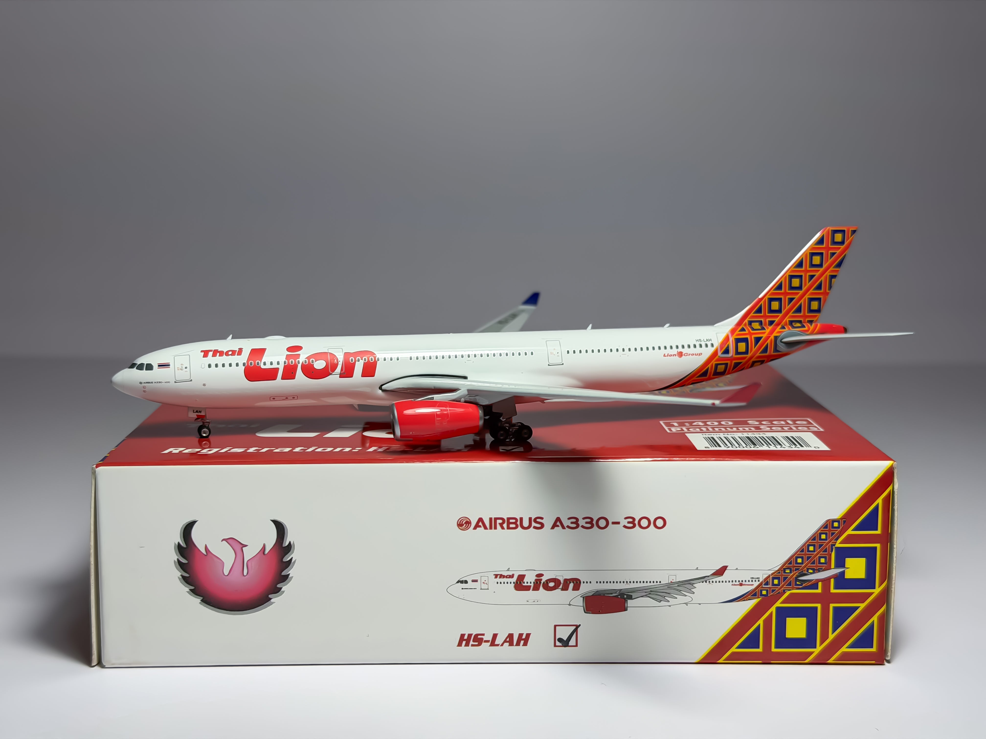 Thai Lion Air Airbus A330-300 1:400 Phoenix HS-LAH (PH411434)