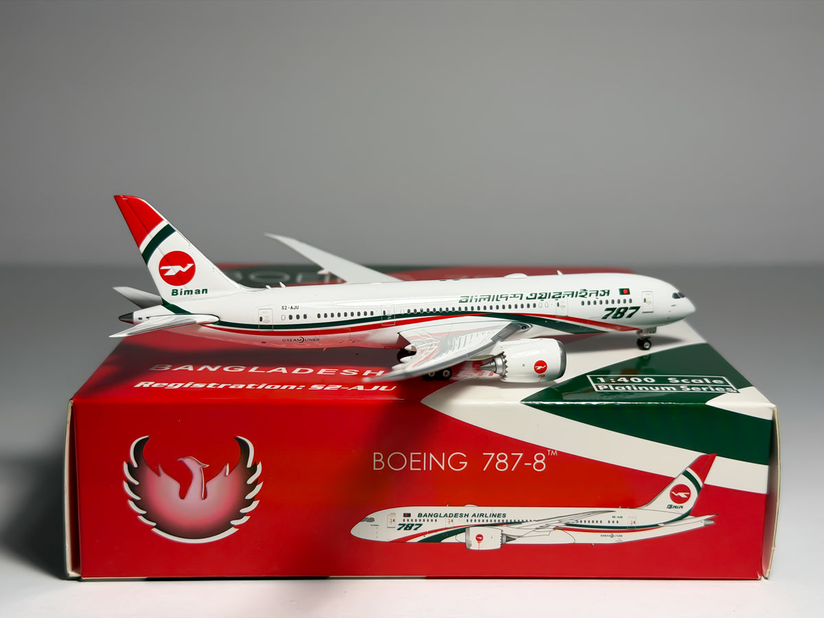 Bangladesh Airlines Boeing 787-8 1:400 Phoenix S2-AJU (PH411586)