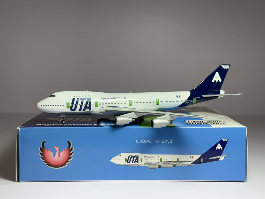 Union de Transports Aeriens (UTA) Boeing 747-200 1:400 Phoenix F-GFUK (PH411897)