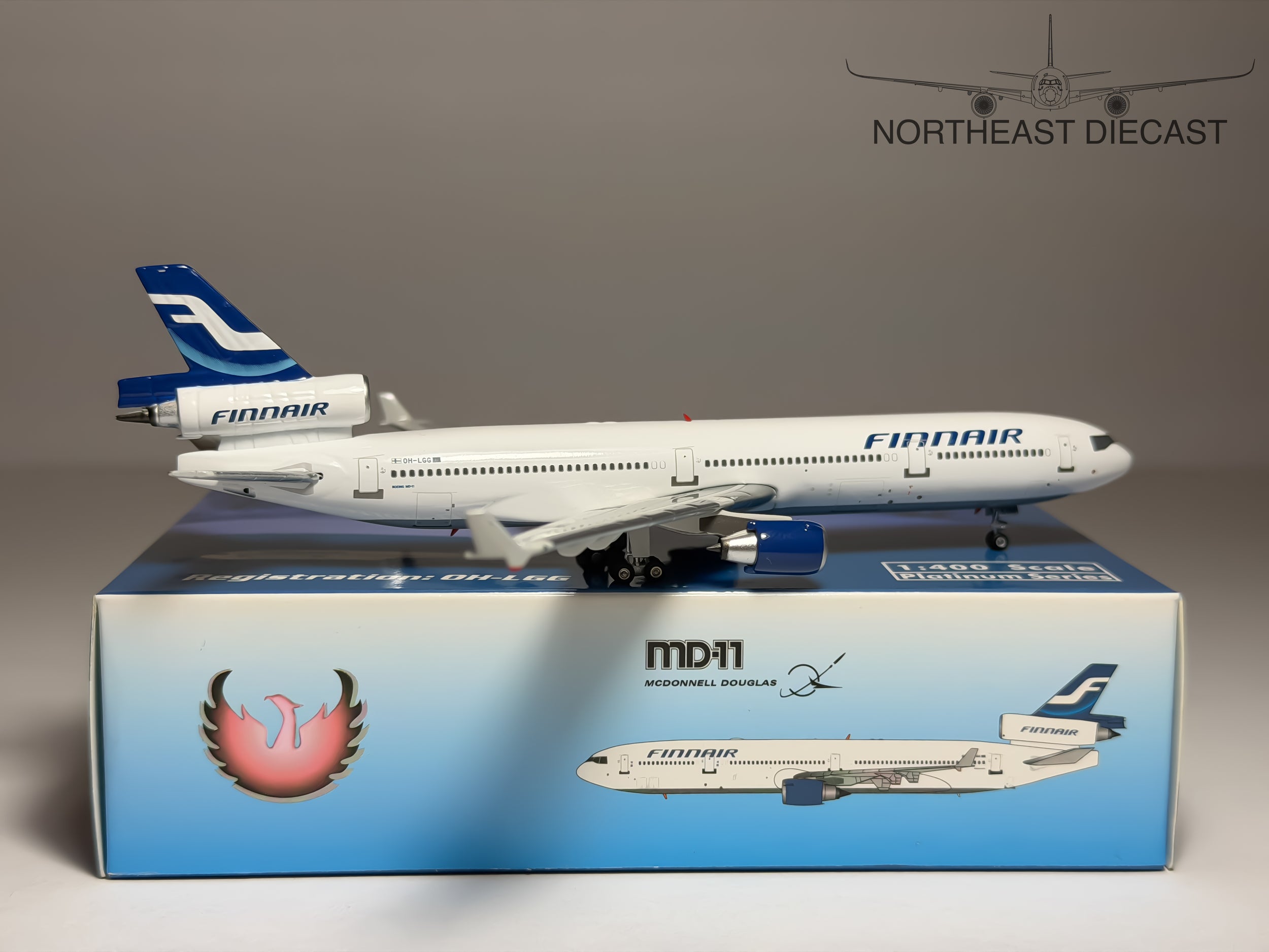 Finnair McDonnell Douglas MD-11 1:400 Phoenix OH-LGG (PH411923)