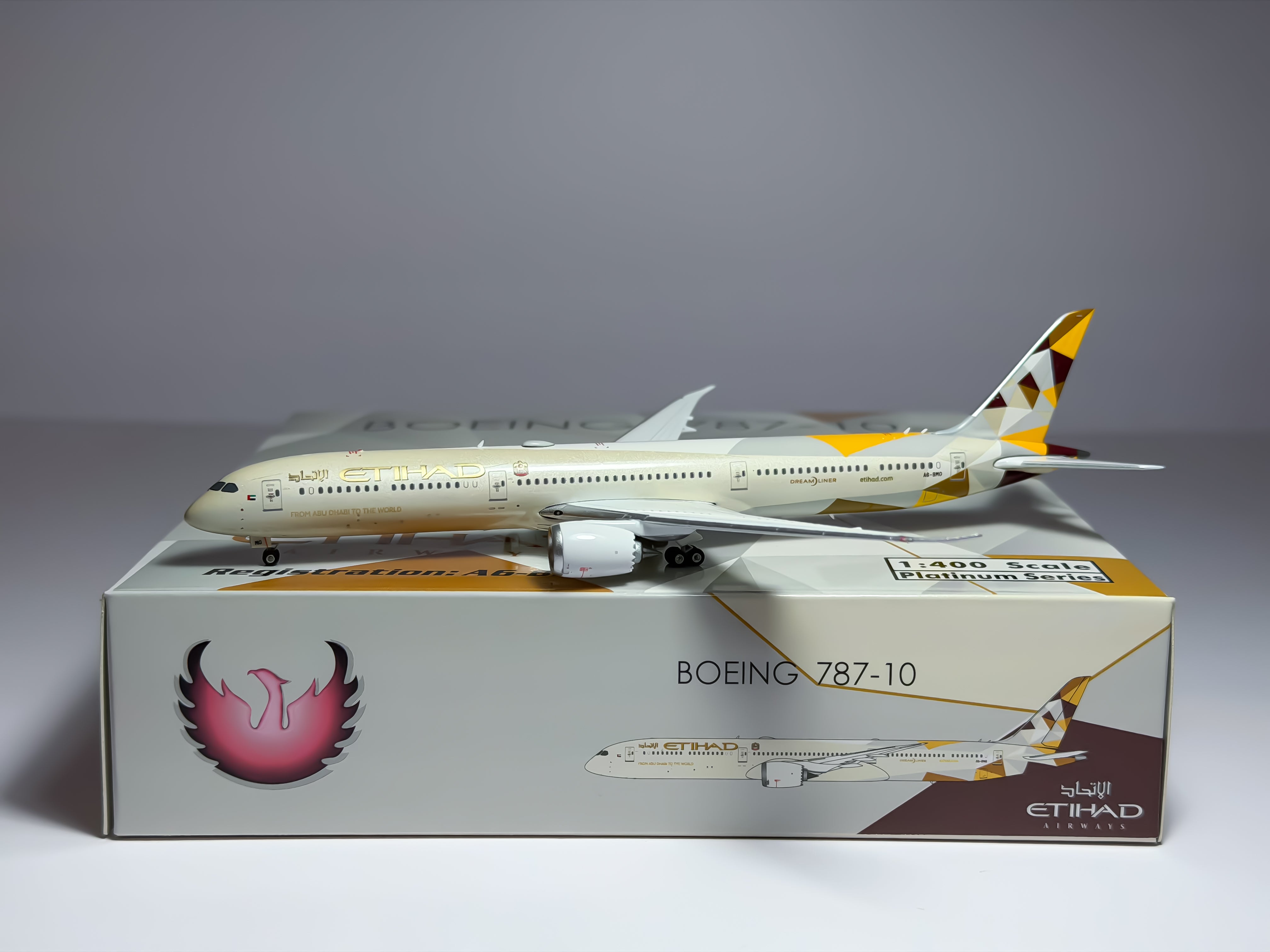 Etihad Airways Boeing 787-10 1:400 Phoenix A6-BMG (PH411965)