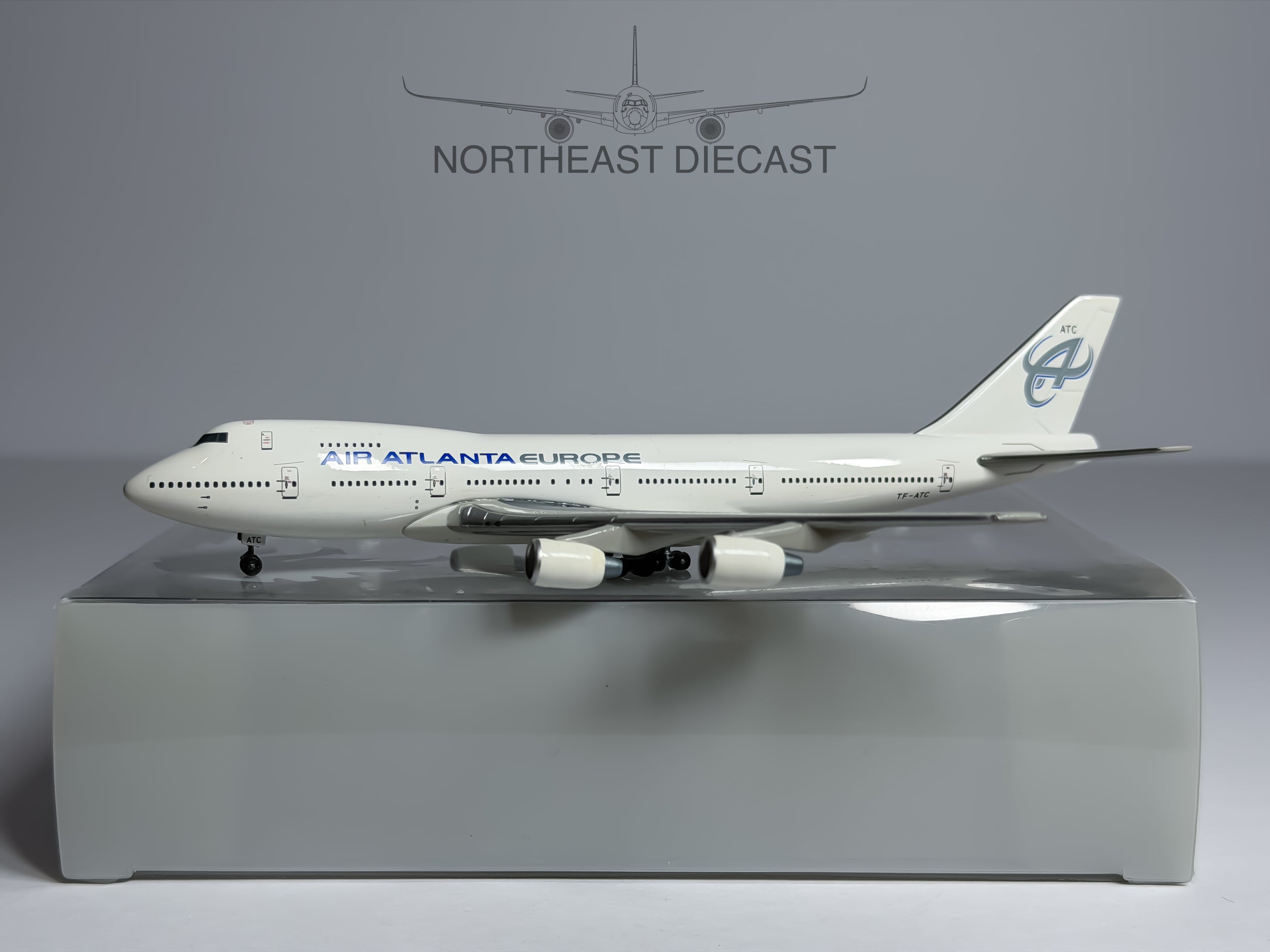 Air Atlanta Europe Boeing 747-200F 1:400 Phoenix TF-ATC (PH4ABD042)