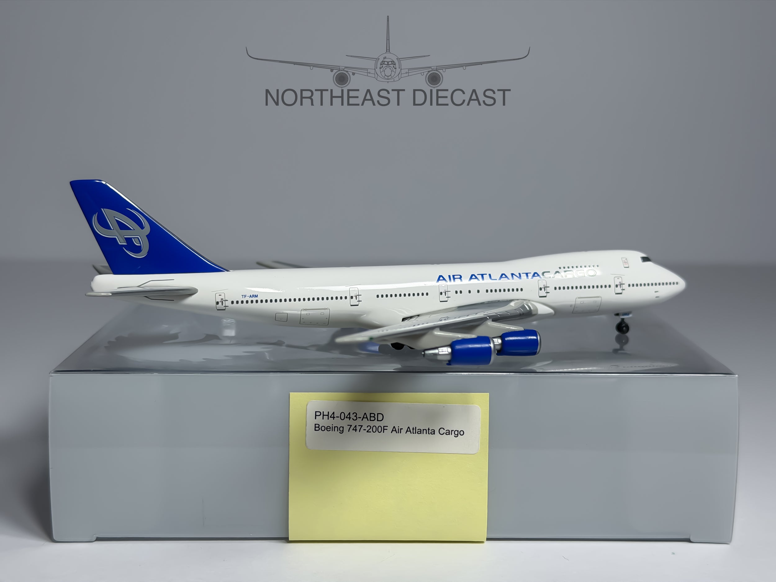 Air Atlanta Cargo Boeing 747-200F 1:400 Phoenix TF-ARM (PH4ABD043)