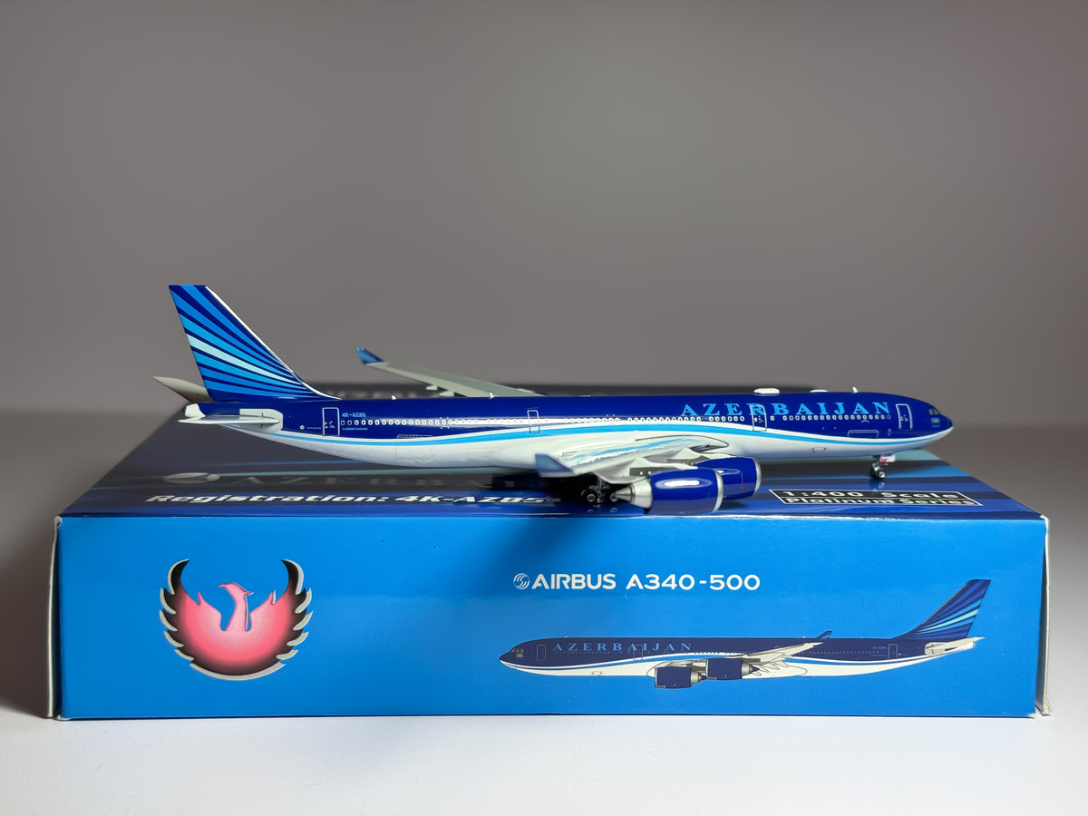 Azerbaijan Airlines Airbus A340-500 1:400 Phoenix 4K-AZ85 (PH4AHY127)