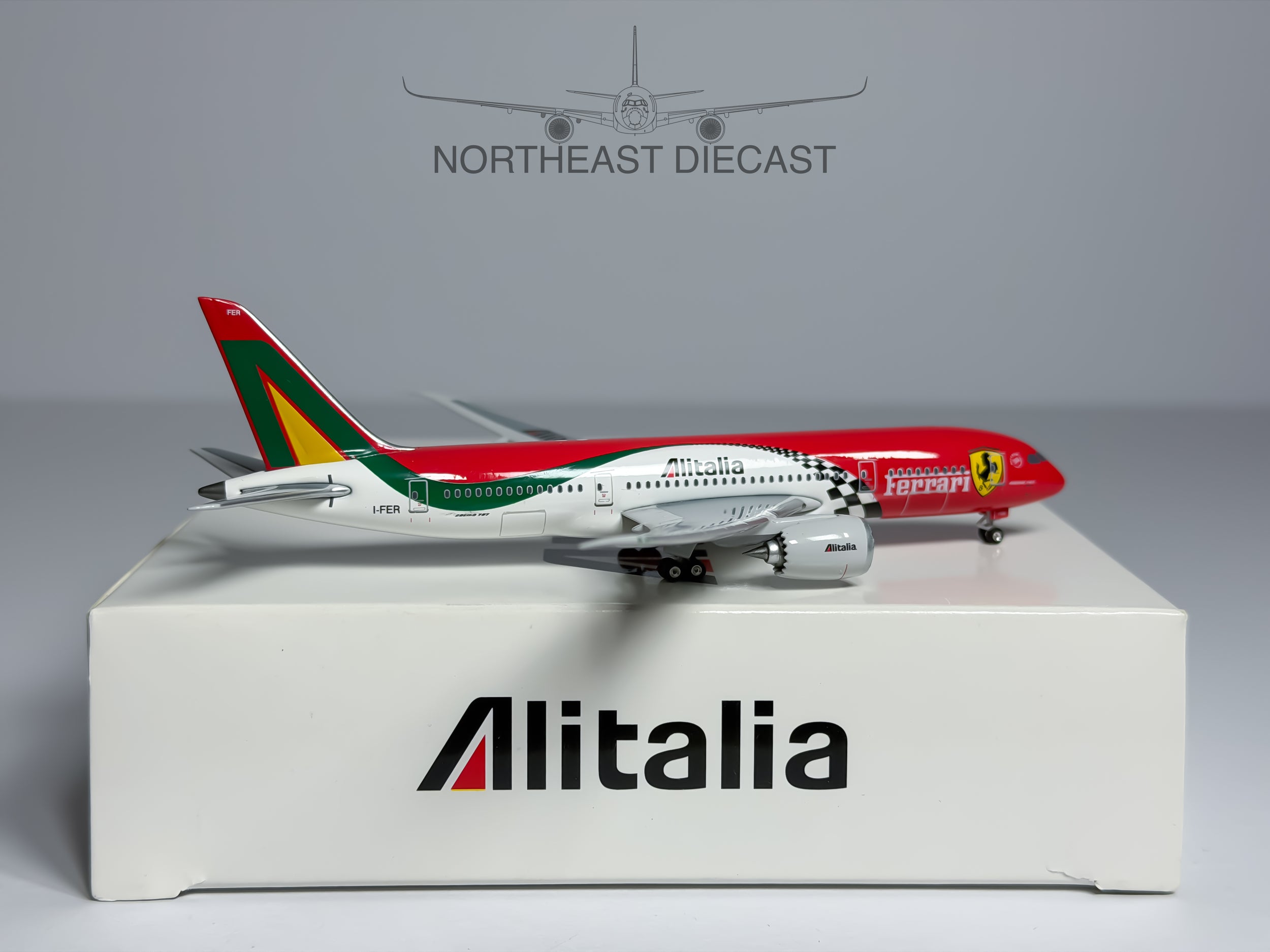 Alitalia Boeing 787-8 1:400 Phoenix I-FER (PH4AZA241)