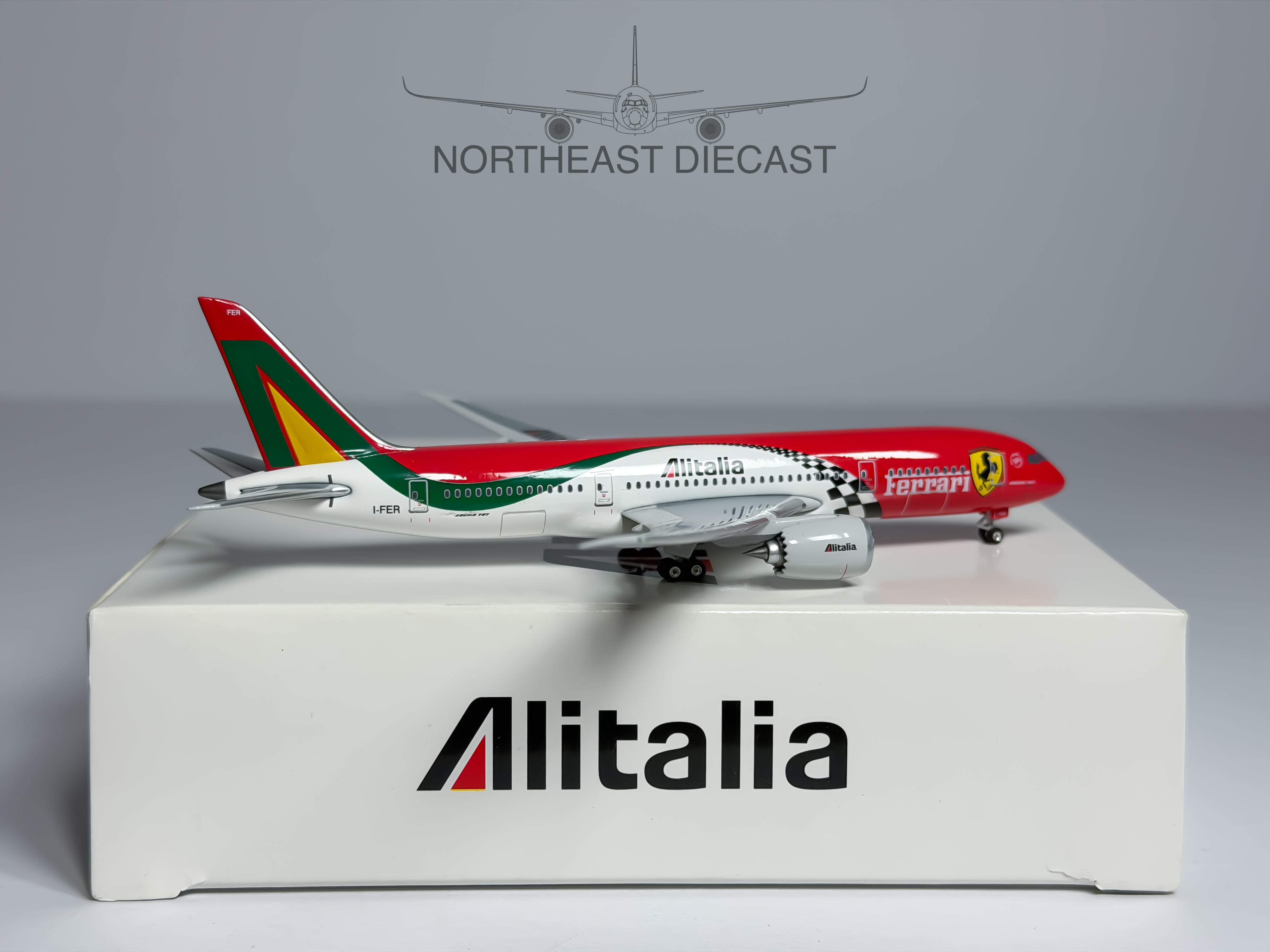 Alitalia Boeing 787-8 1:400 Phoenix I-FER (PH4AZA241)