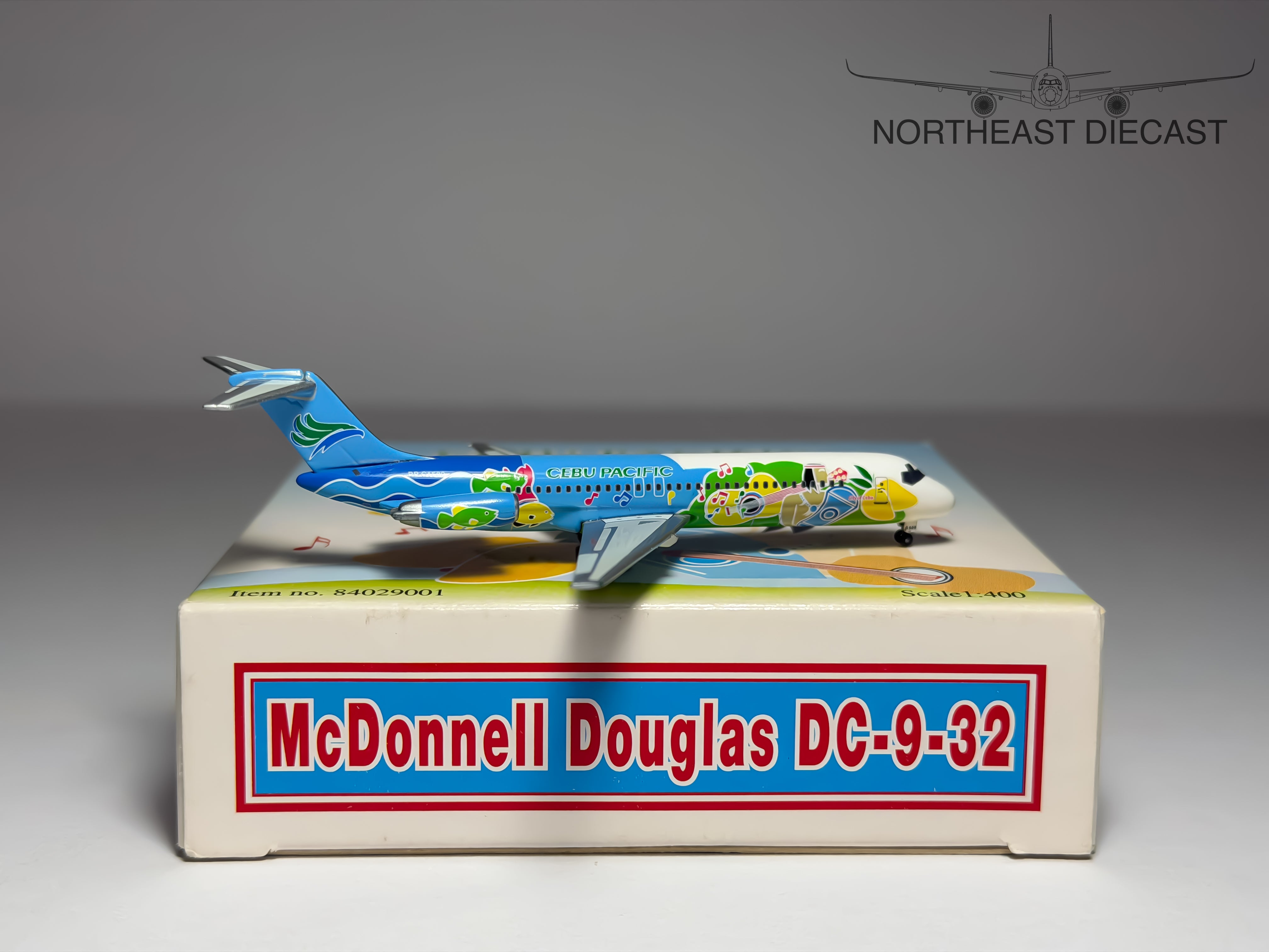 Cebu Pacific Douglas DC-9-30 1:400 Tucano Line RP-C1509 (PH4CEB010)