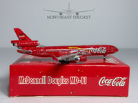 Coca Cola McDonnell Douglas MD-11 1:400 Phoenix CC-88 (PH4COCACOLA)