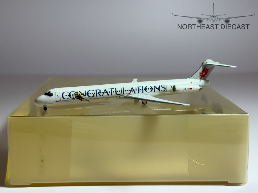 Crossair McDonnell Douglas MD-80 1:400 Phoenix HB-ISX (PH4CRX037)