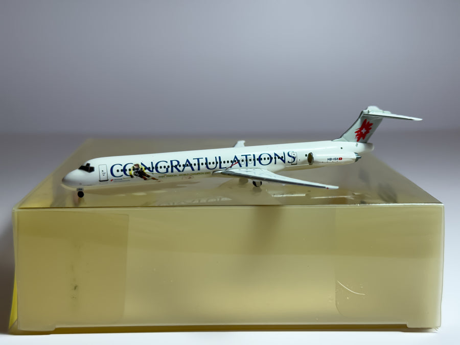 Crossair McDonnell Douglas MD-83 1:400 Phoenix HB-ISX (PH4CRX037)