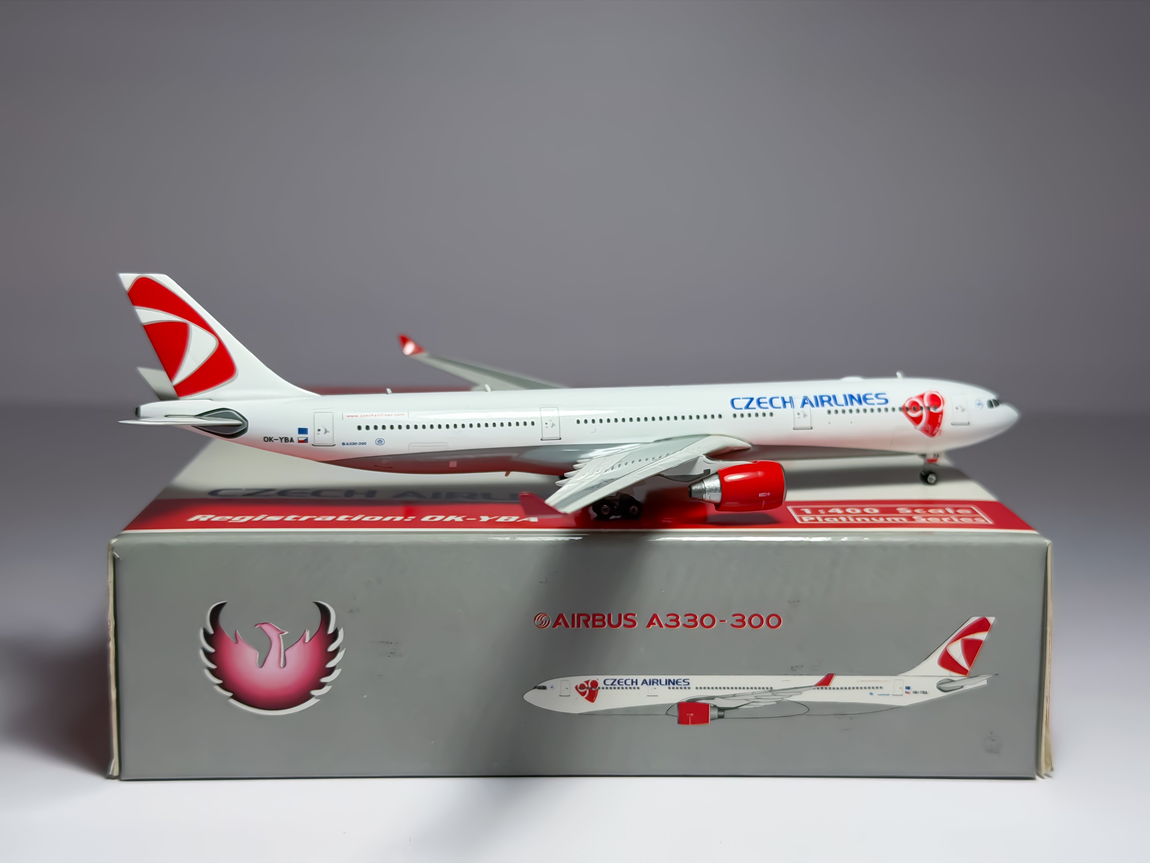Czech Airlines Airbus A330-300 1:400 Phoenix OK-YBA (PH4CSA1043)
