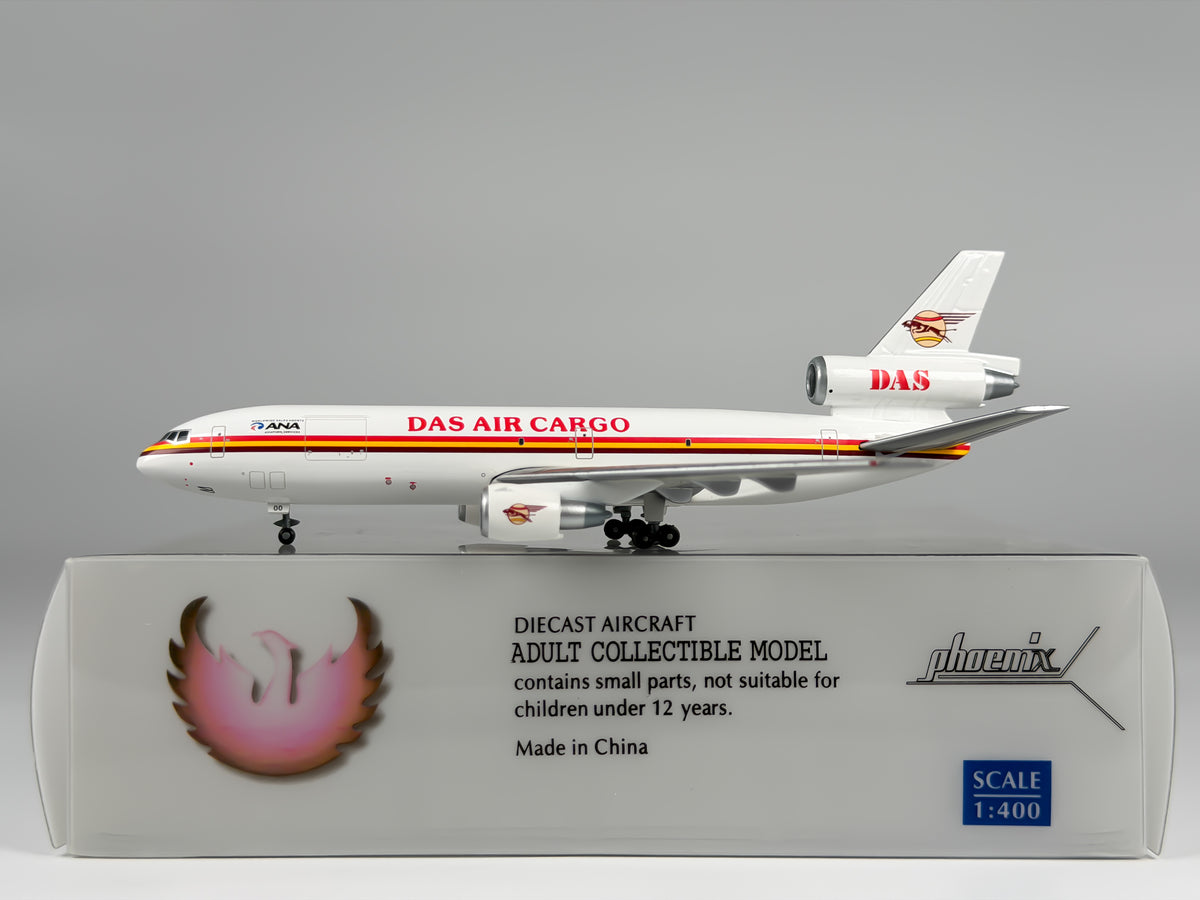 DAS Air Cargo McDonnell Douglas DC-10-30F 1:400 Phoenix N400JR (PH4DAS026)