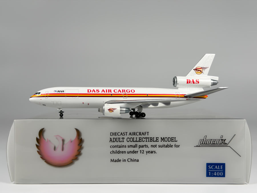 DAS Air Cargo McDonnell Douglas DC-10-30F 1:400 Phoenix N400JR (PH4DAS026)